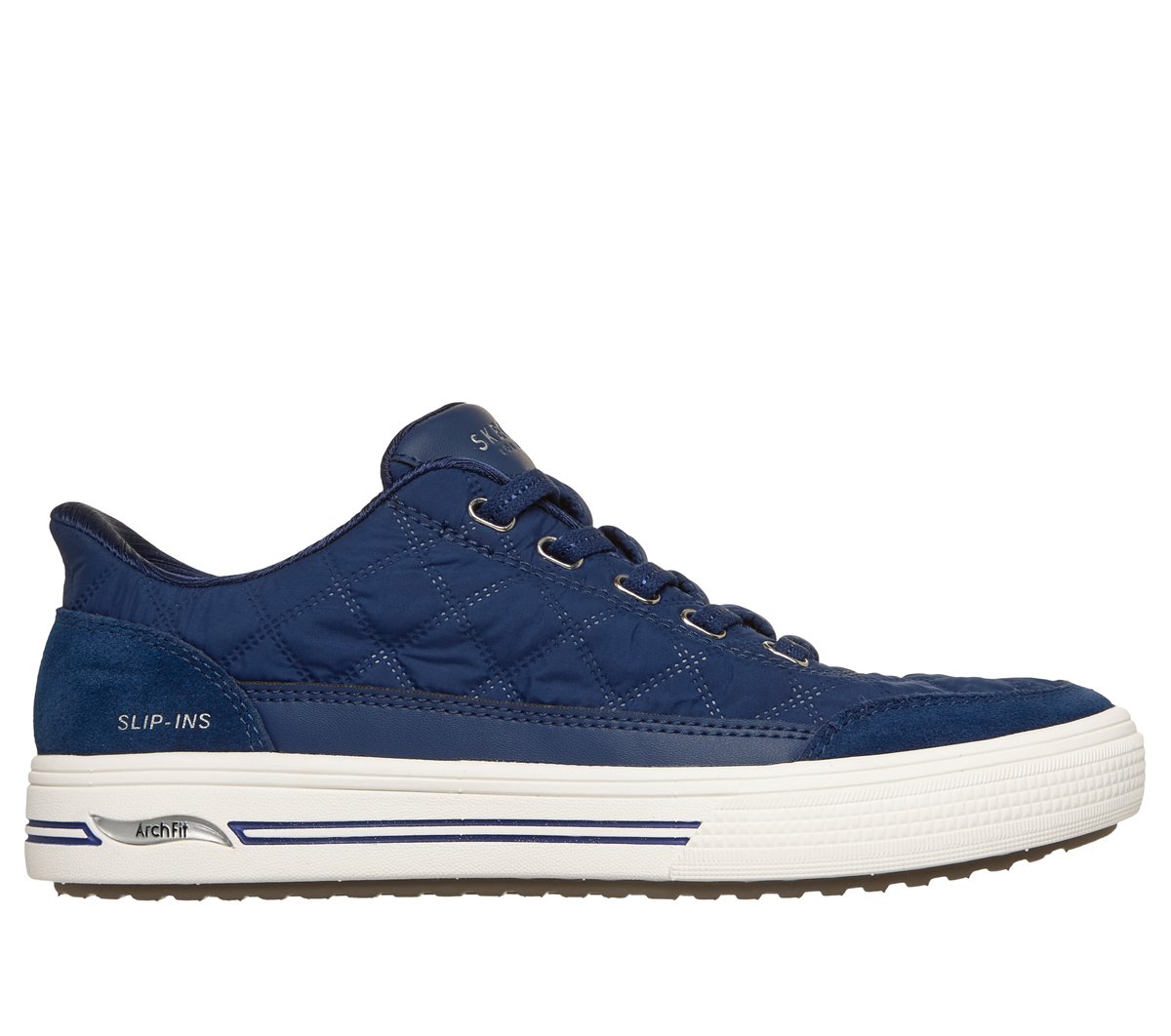 Skechers Slip-ins: Arch Fit Arcade – Cozy Fit Cuddle Steps Sneaker Marine