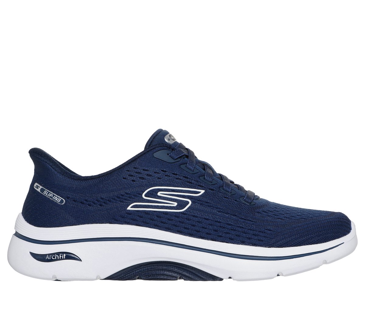 Skechers Slip-ins: GO WALK Arch Fit 2.0 – Kathy Sneaker Marine/Wit