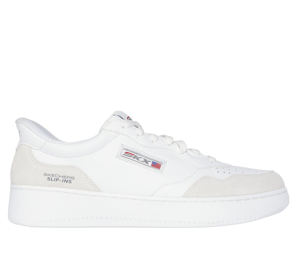 Skechers Slip-ins: Sport Court 2.0 – Konor Sneaker Wit