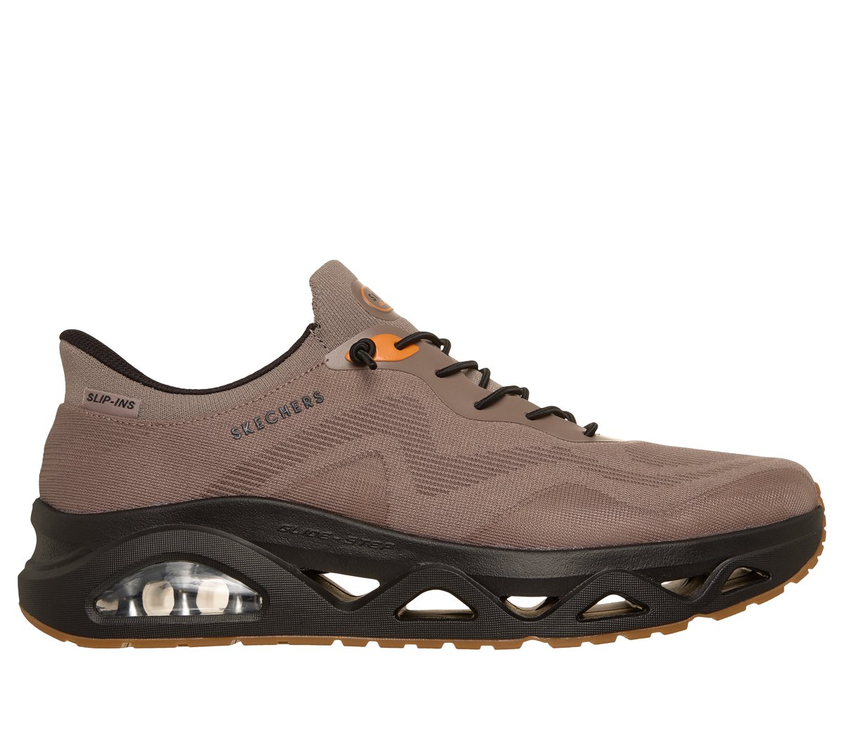 Skechers Slip-ins: UNO Glide-Step – Air Gliders Sneaker Bruin/Zwart