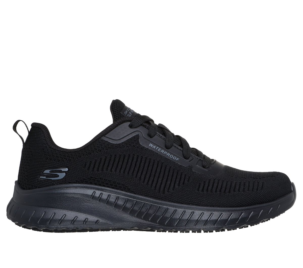 Skechers Work Slip-Resistant Waterproof: Squad Chaos – Awoa Sneaker Zwart
