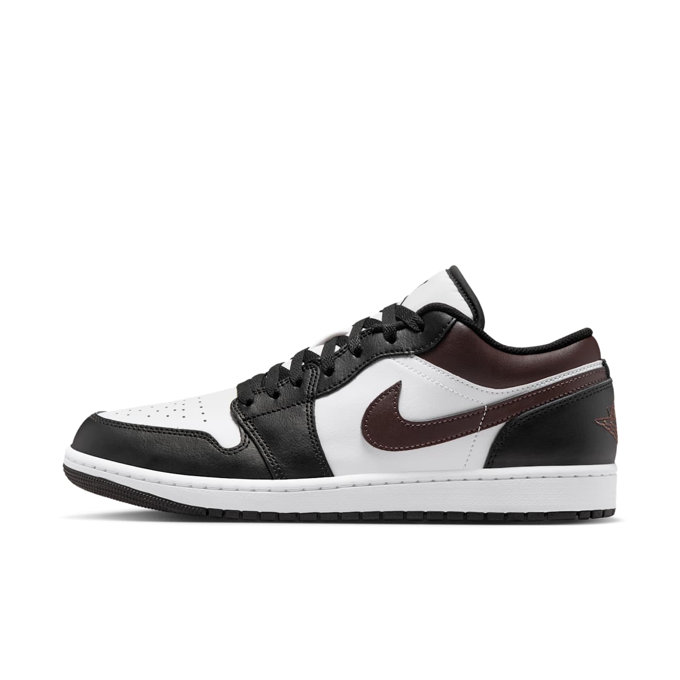 Air Jordan 1 Low White Black Brown (IO3393-010)
