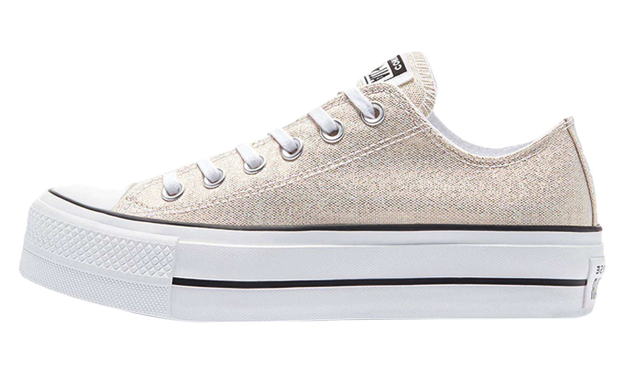 Converse Chuck Taylor All Star Lift Ox Womens “Gold / Black / White” (568630C)