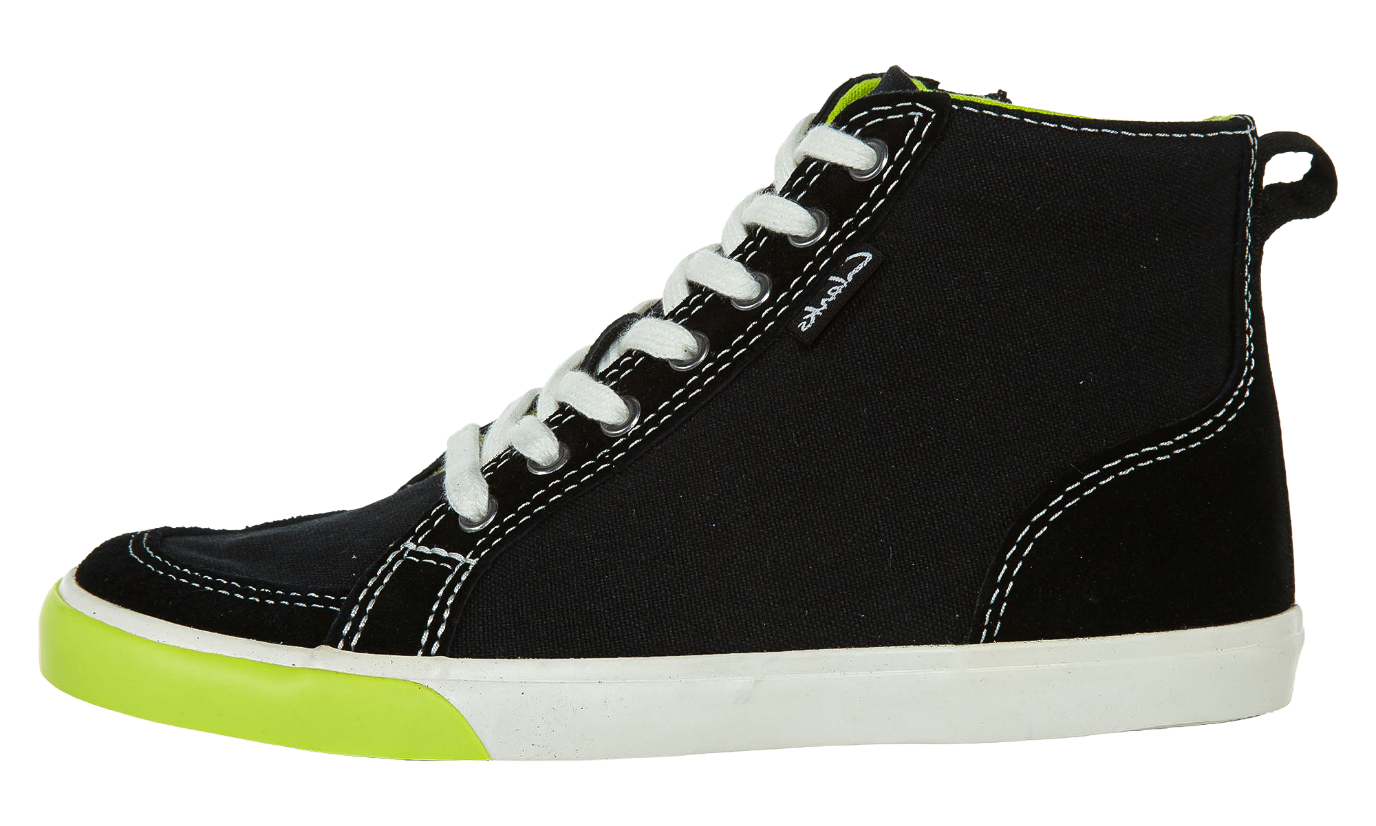 Clarks Club Pop High-Top Sneakers GS “Balck comb Combine Noir” (26106162)