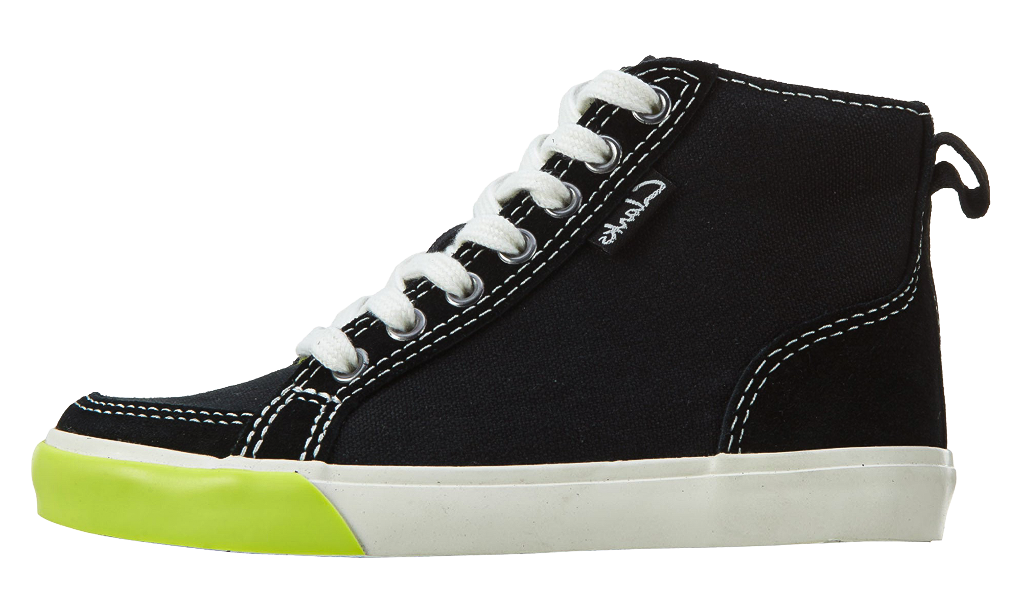 Clarks Club Pop High-Top Sneakers TD “Balck comb Combine Noir” (26106158)