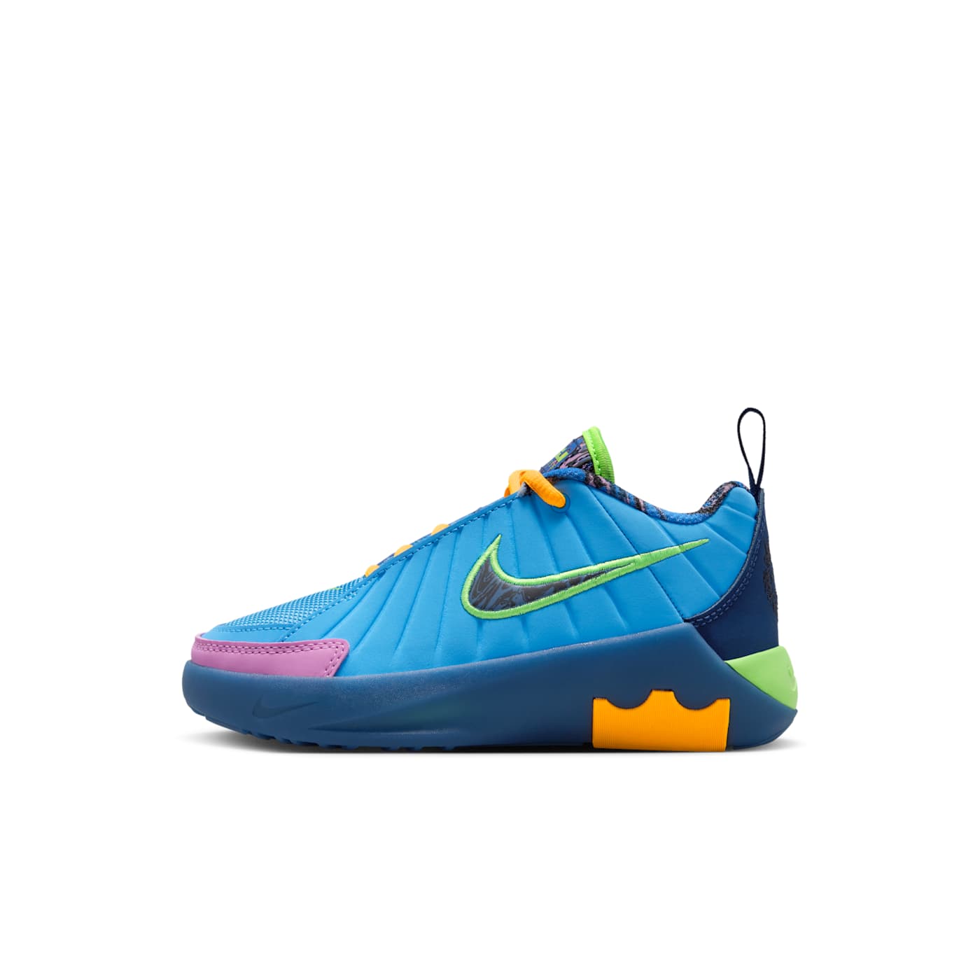 Nike LeBron Witness 9 University Blue / Midnight Navy / Lime Blast (IQ0824-400)