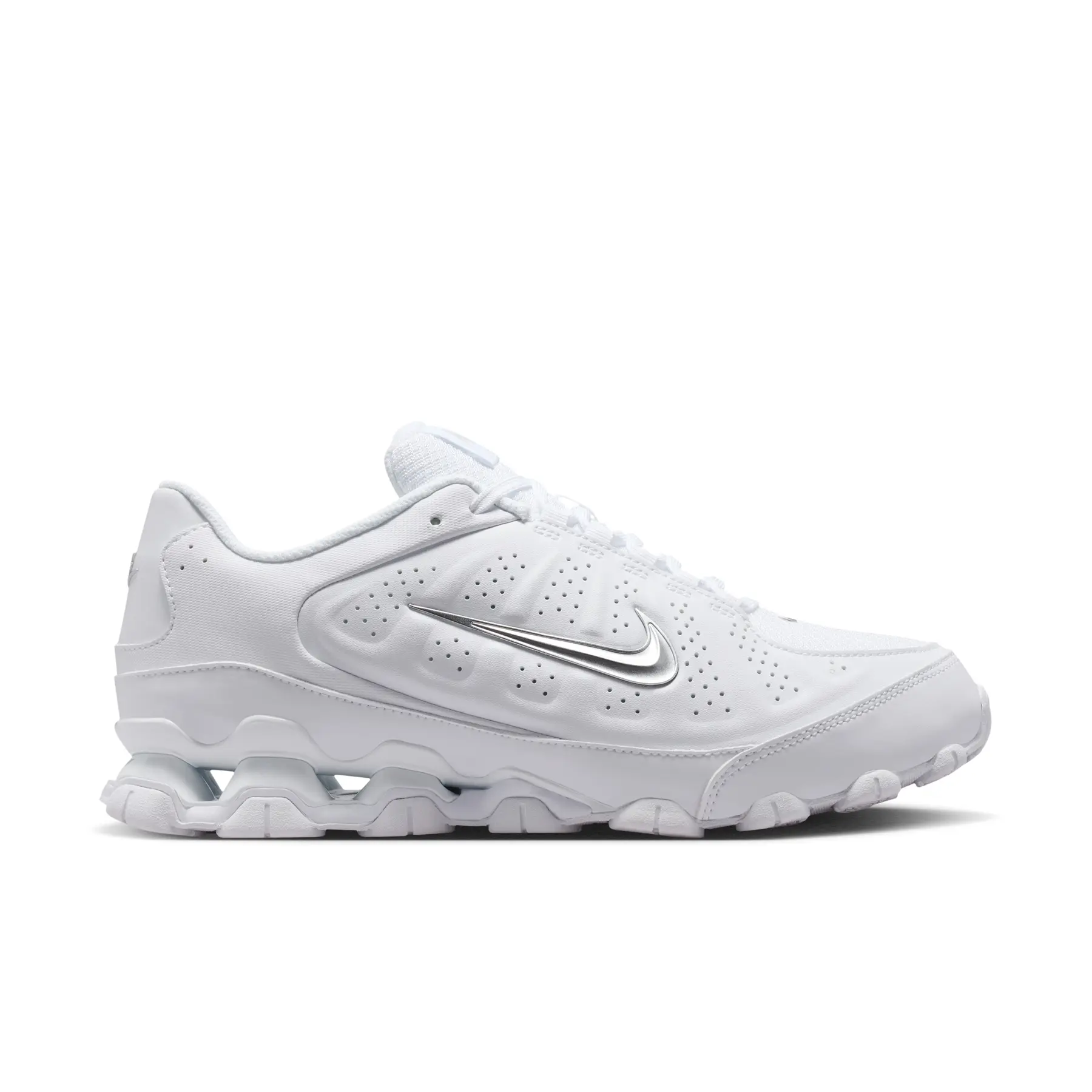 Nike Reax 8 LTR White Pure Platinum Metallic Silver (IR1458-102)
