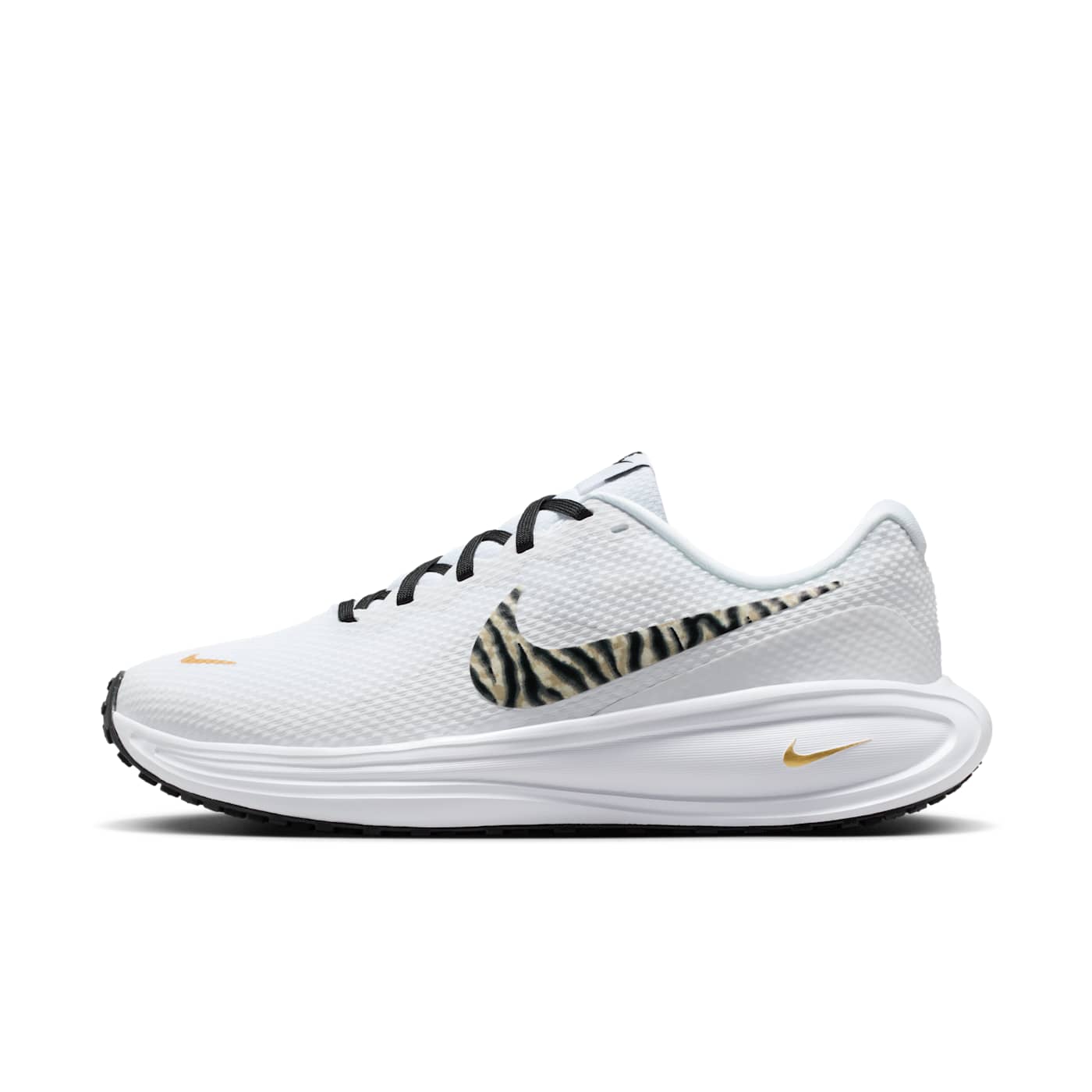 Nike Revolution 8 White Gold Coconut Milk Black (IQ0375-126)