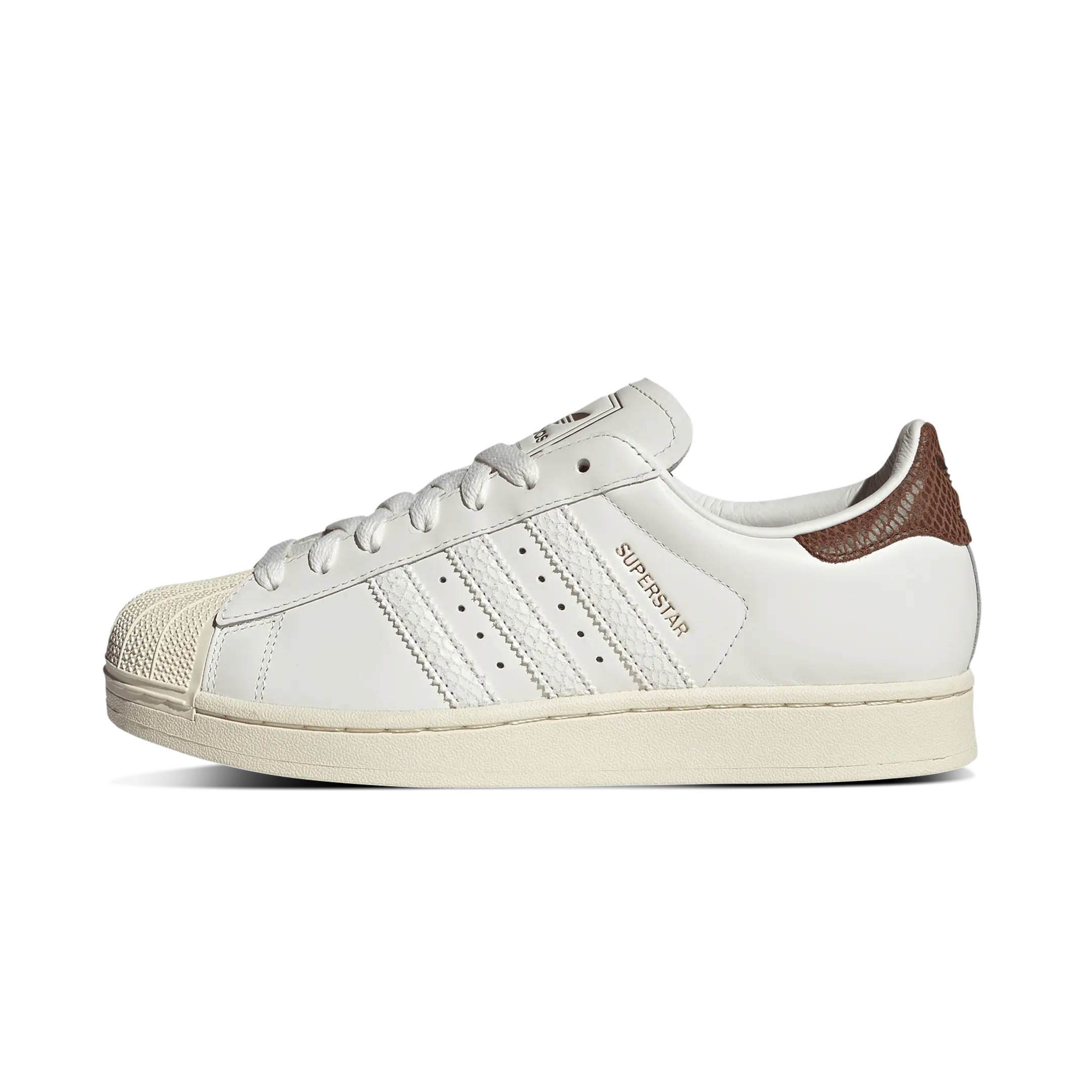 Adidas Superstar Core White / Preloved Brown / Cream White (LA3521)