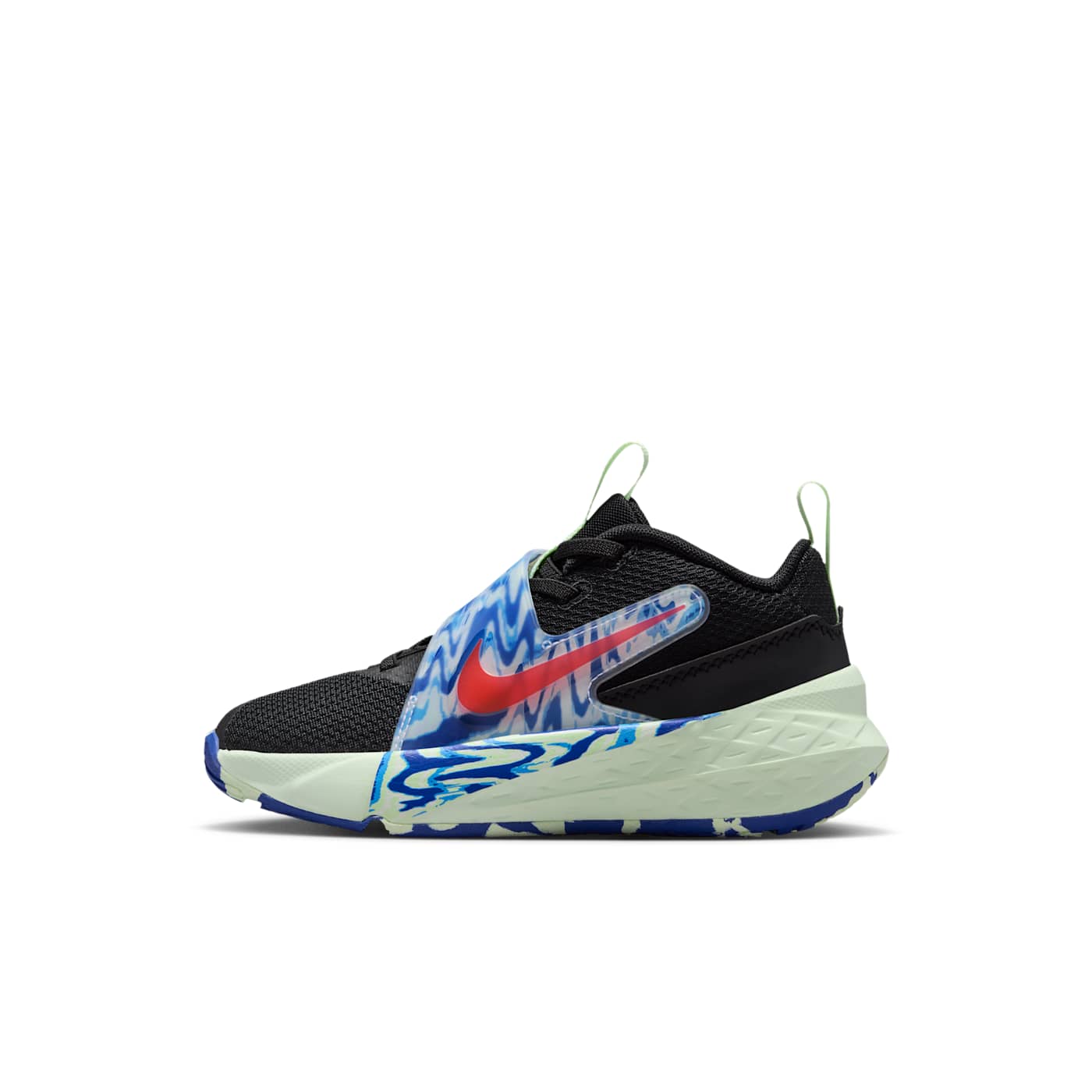 Nike Team Hustle D 12 Black / Game Royal / Volt Tint (IQ0814-001)