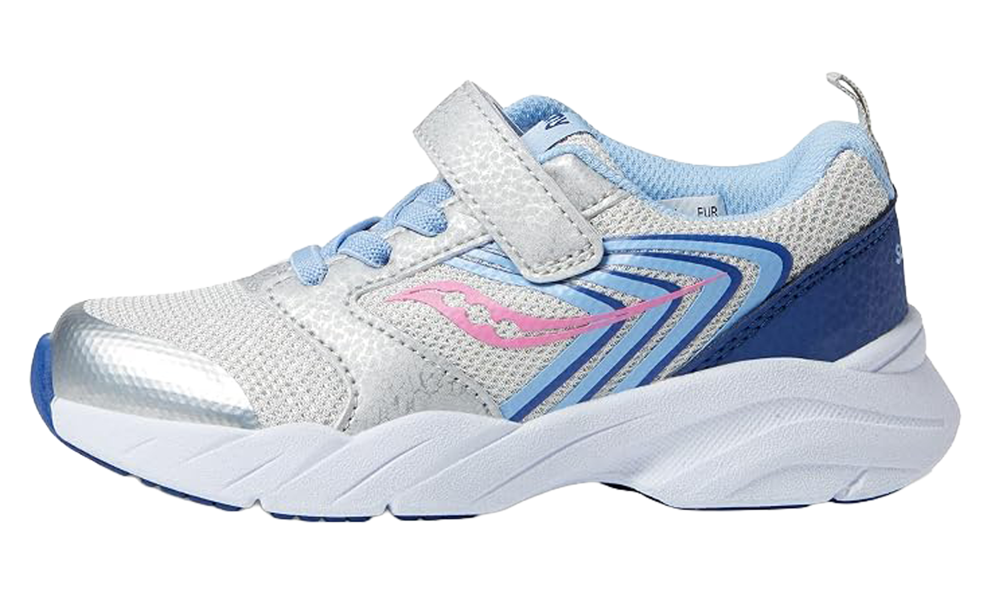 Saucony Wind FST AC PS “Silver / Blue / Pink” (SK167074)