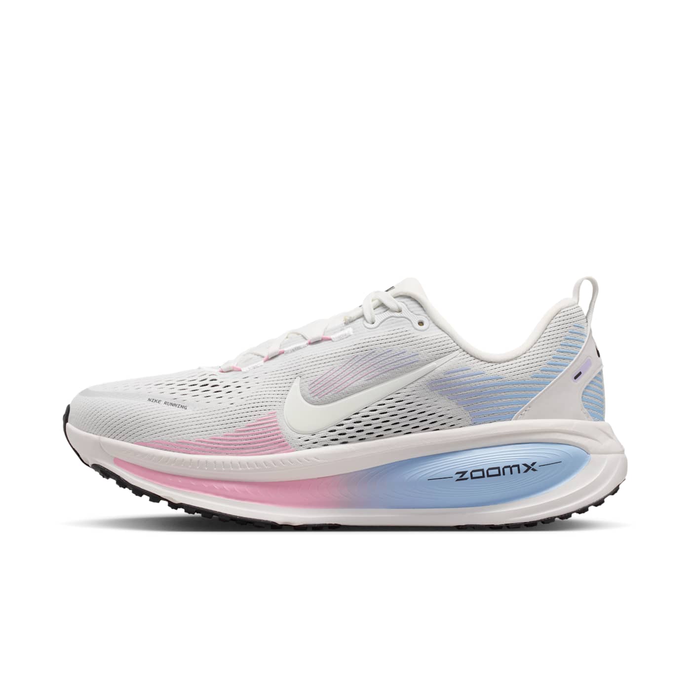 Nike Vomero Summit White / Medium Soft Pink / Metallic Silver (IR2985-121)