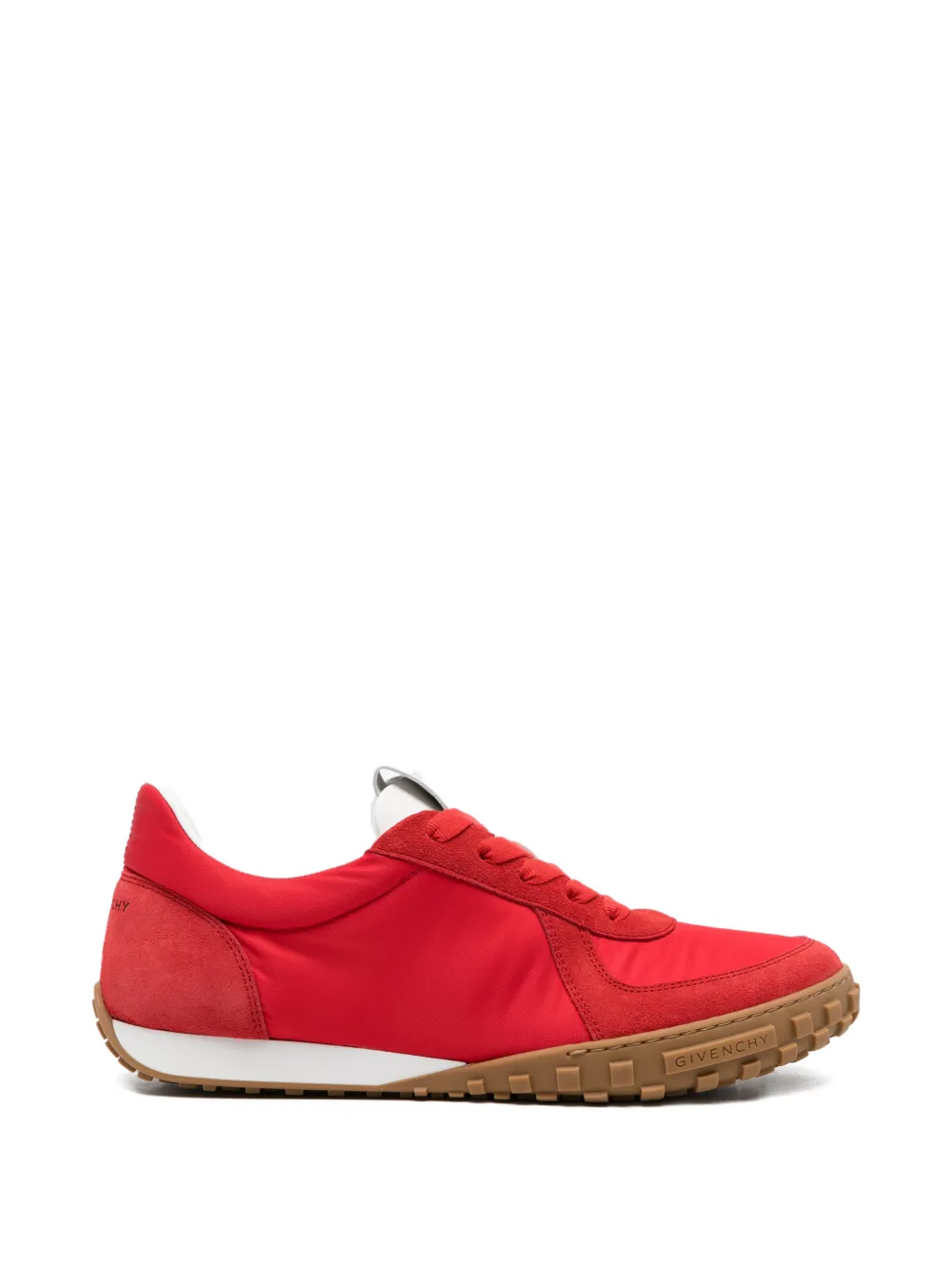 Givenchy Glide Sneakers mit Wildledereinsätzen – Rot (BH00B4H1X3640)