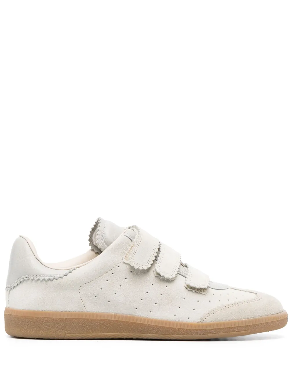 ISABEL MARANT Beth sneakers met klittenband – Bruin (BK0013FAA1E22S)