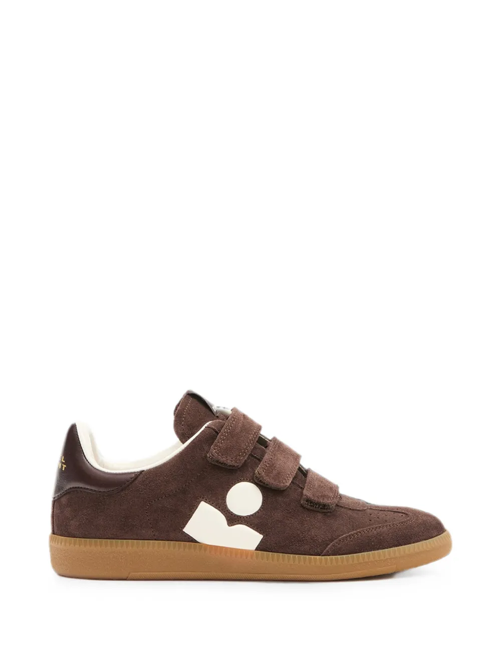 ISABEL MARANT Beth sneakers met klittenband – Bruin (BK0013FAC1E09S)