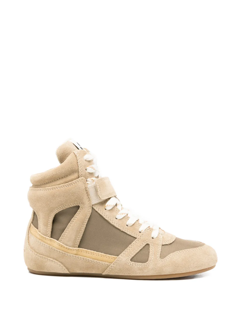 ISABEL MARANT Senny High-Top-Sneakers aus Wildleder – Grau (BK0092FAD2E01S)