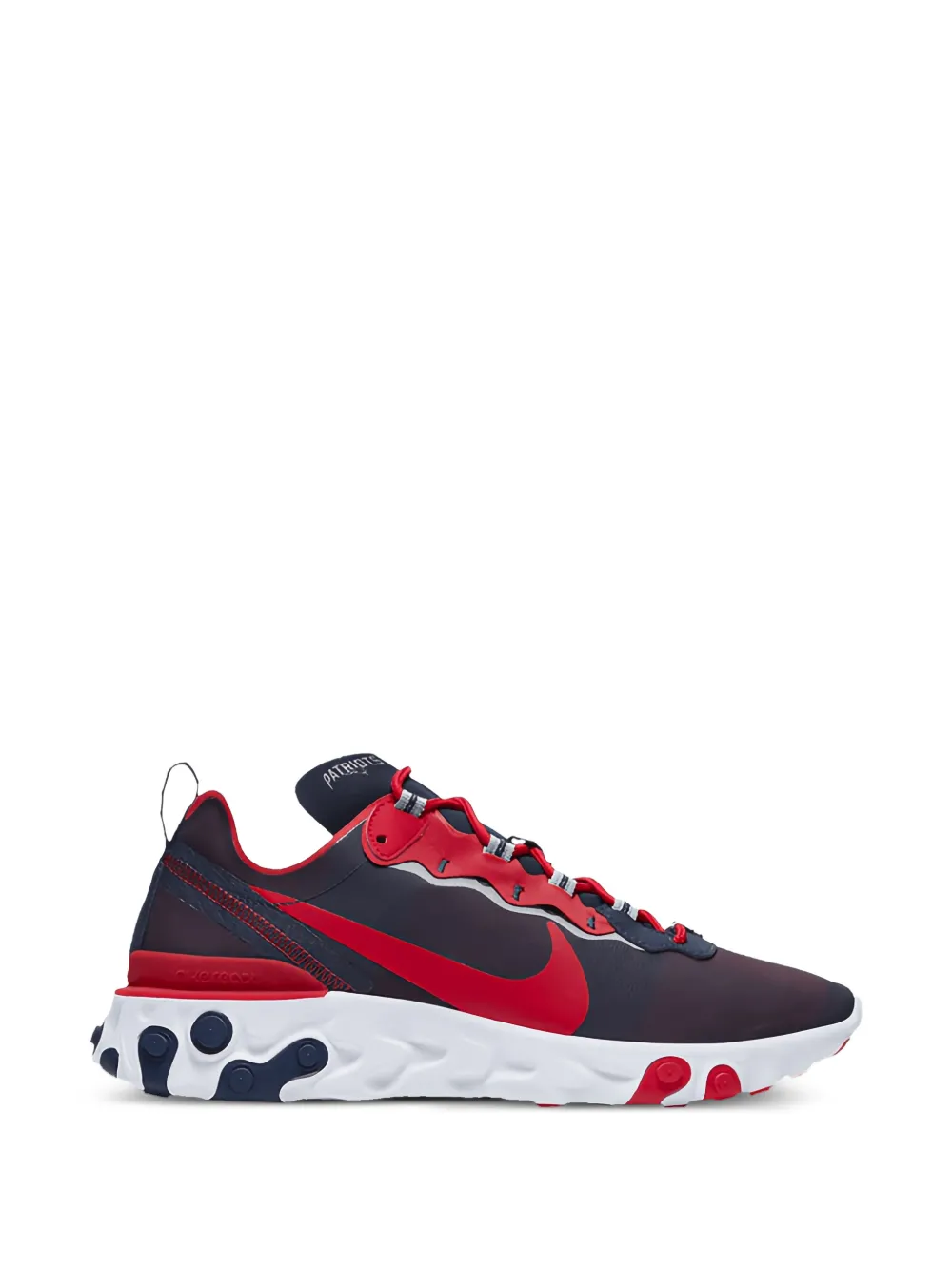 Nike x NFL React Element 55 New England Patriots sneakers – Blauw (CK4883)