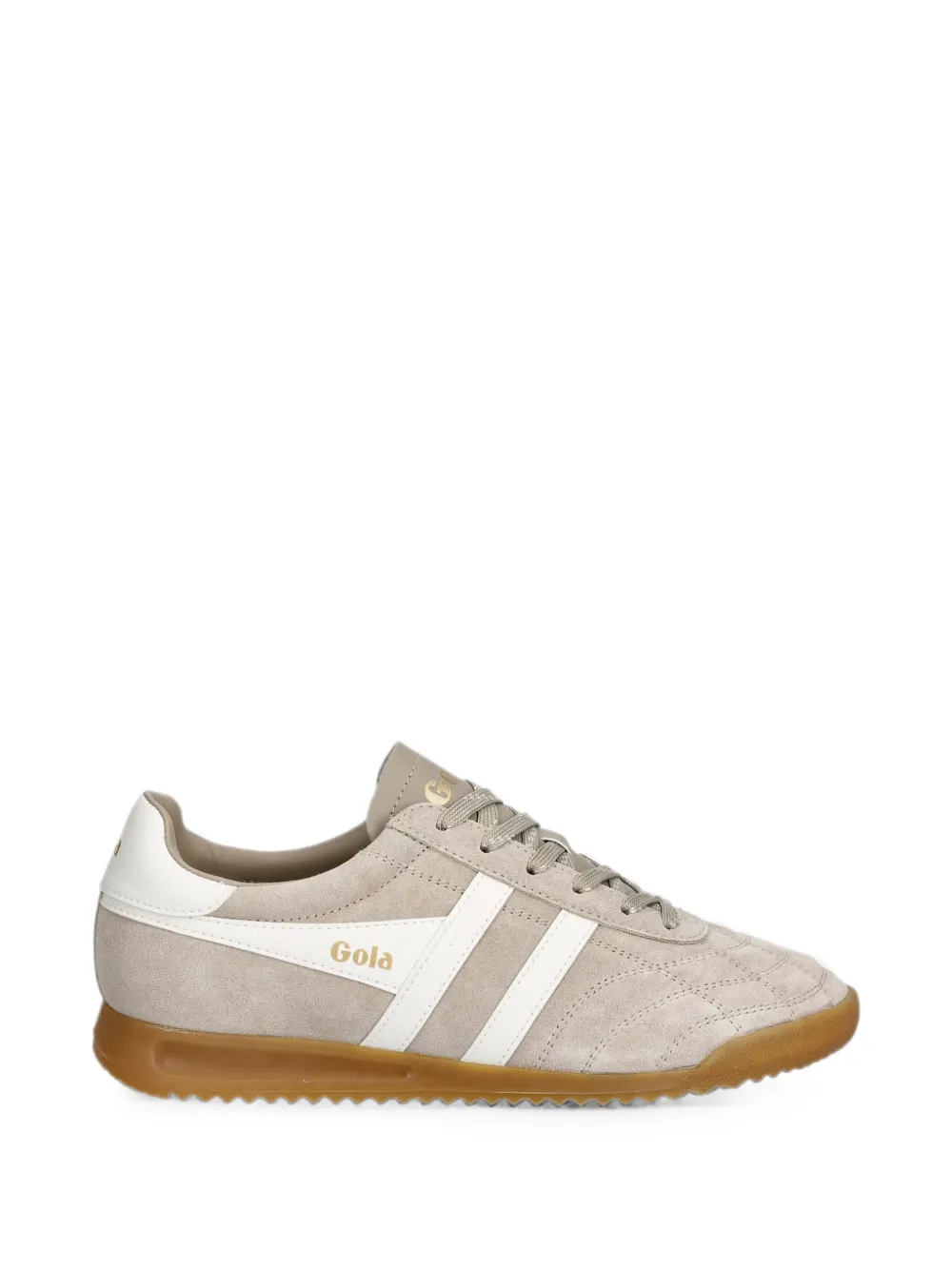 Gola Stadium sneakers met gewatteerde wreef en logo-print – Beige (CLB808CW2)