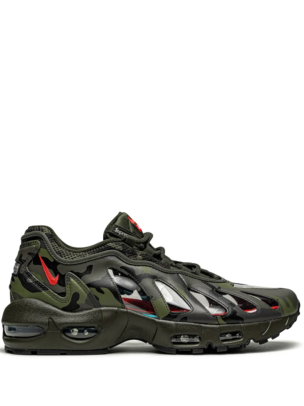 Nike x Supreme Air Max 96 sneakers – Groen (CV7652)