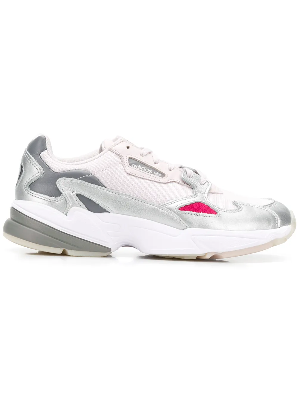 adidas Falcon W sneakers met leren afwerking – Wit (D967570)