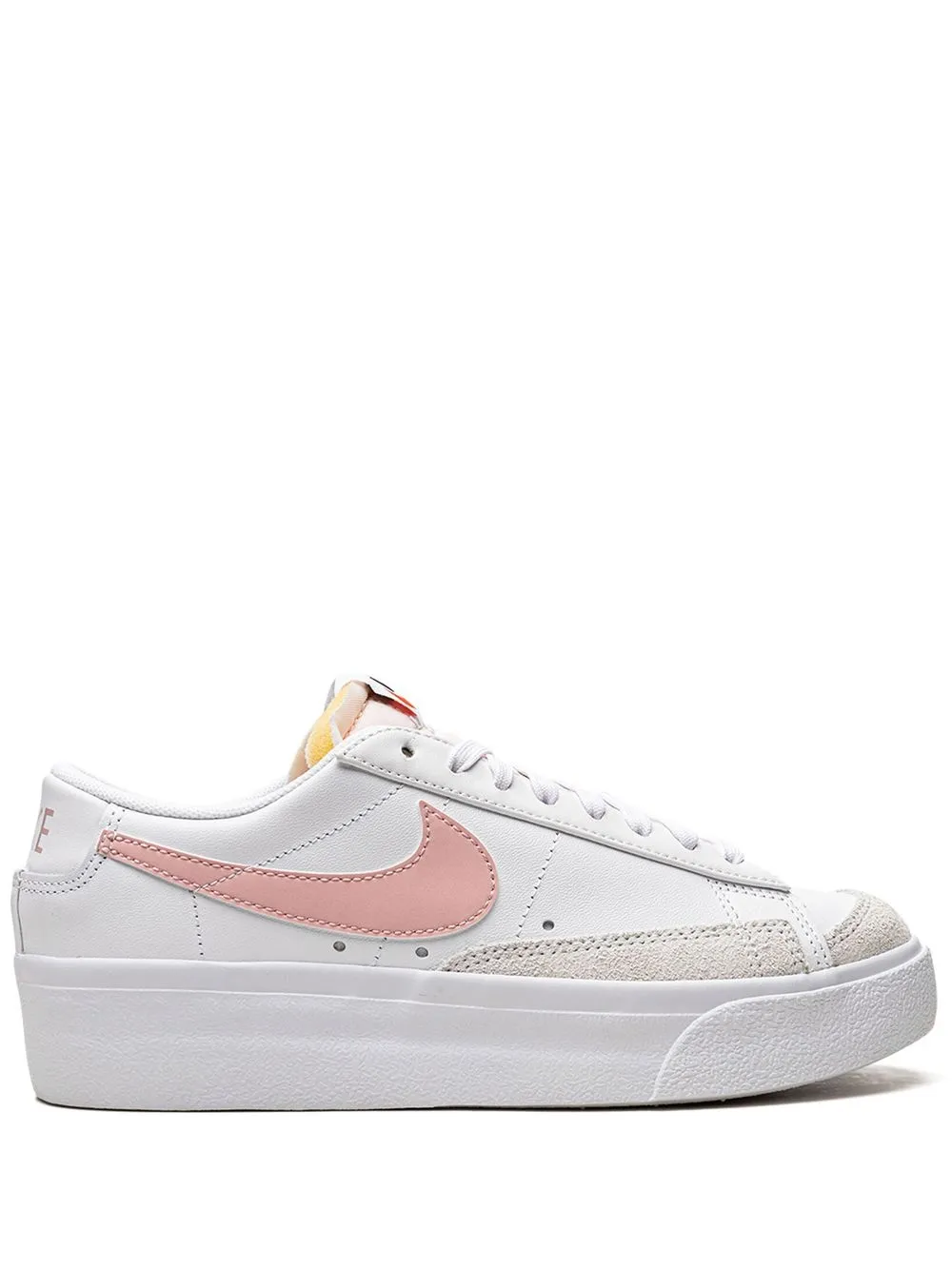 Nike Blazer Low White/Black sneakers met plateauzool – Wit (DJ0292)