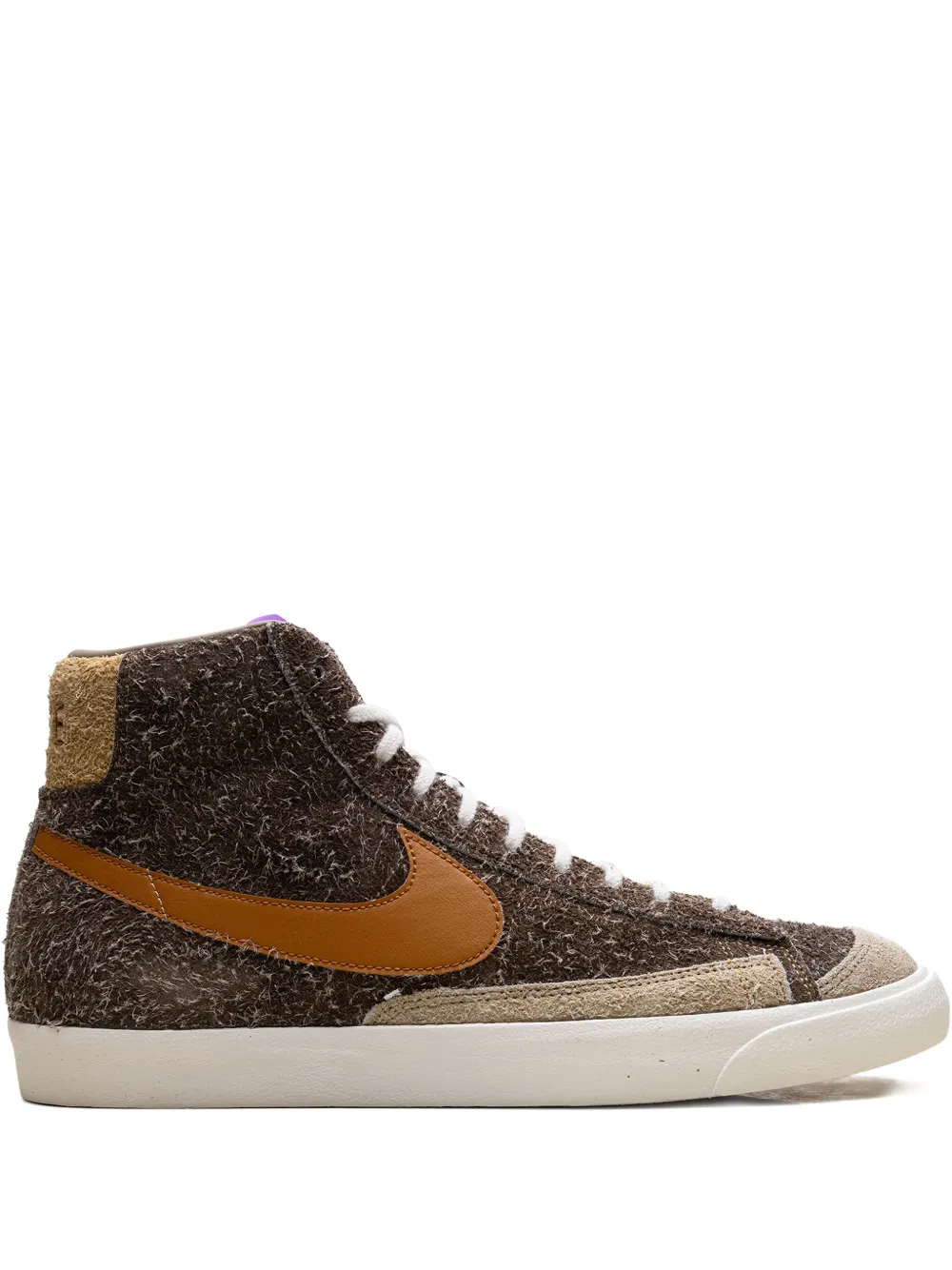 Nike Blazer Mid ‘Dark Chocolate/Tan-Purple sneakers – Bruin (DM7581)