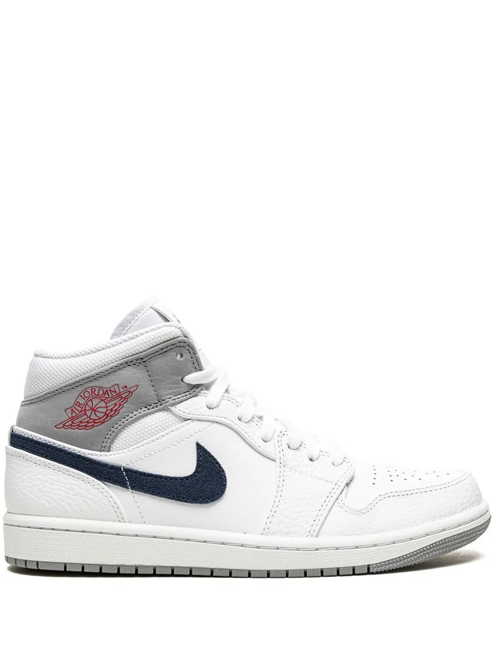 Nike Air Jordan 1 Mid Paris Sneakers – Weiß (DR8038)