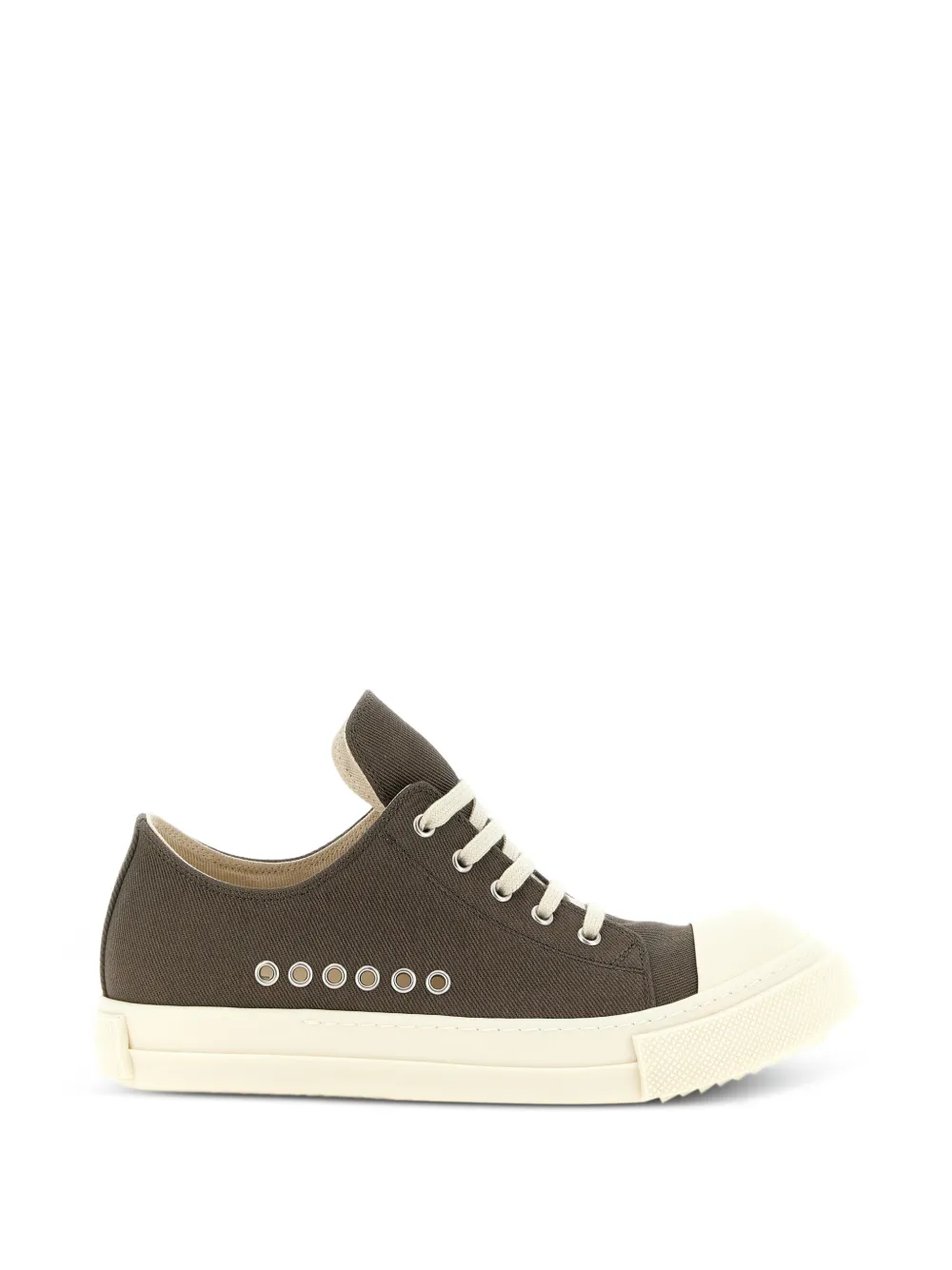 Rick Owens DRKSHDW Temple Sneakers mit Ösen – Schwarz (DU01F4822DOEH4)