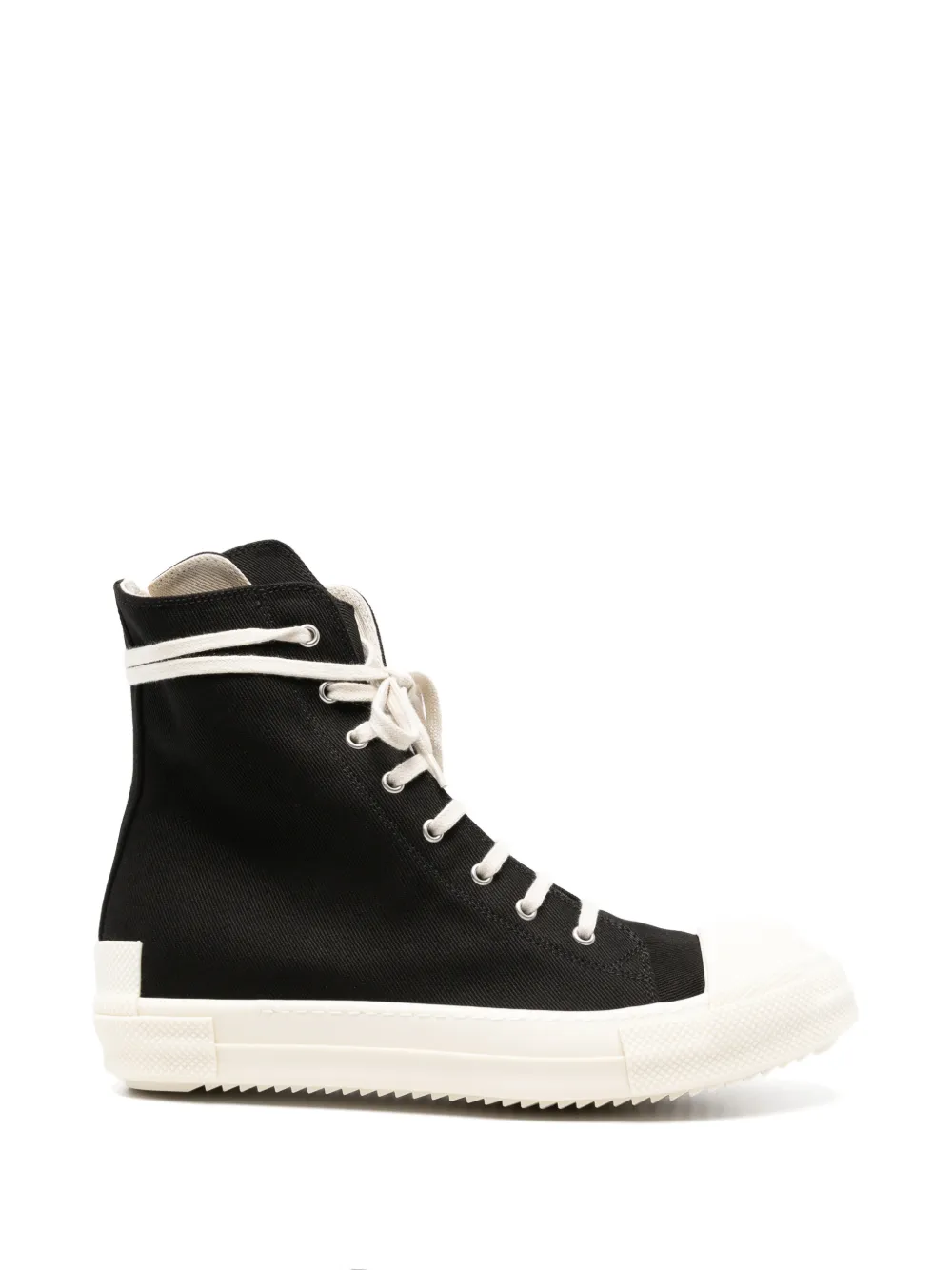 Rick Owens DRKSHDW Sneaks High-Top-Sneakers – Schwarz (DU02F6800DOEH1)