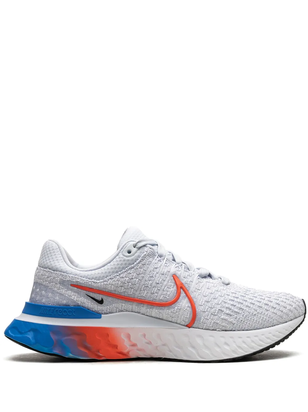 Nike React Infinity Run FK 3 Grey Bright Crimson sneakers – Wit (DV2178)