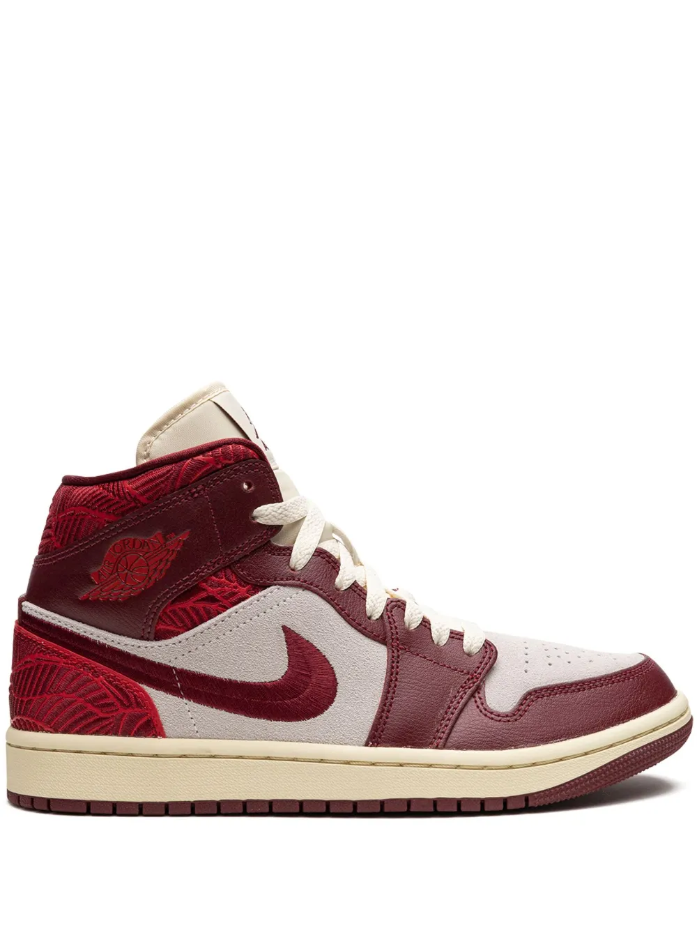 Jordan Air Jordan 1 Mid Tiki Leaf sneakers – Rood (DZ2820)