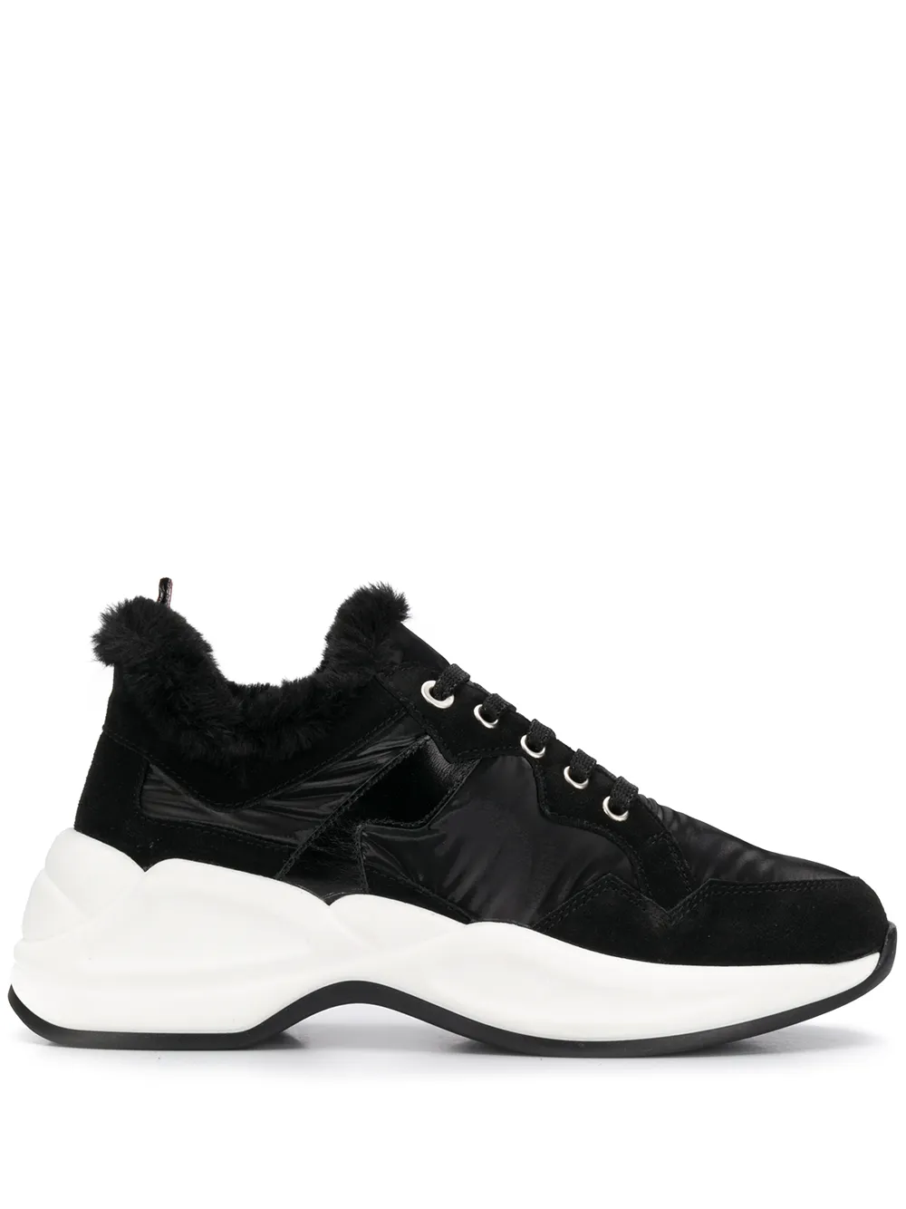 Tosca Blu Zweifarbige Sneakers – Schwarz (F1904S063C99)