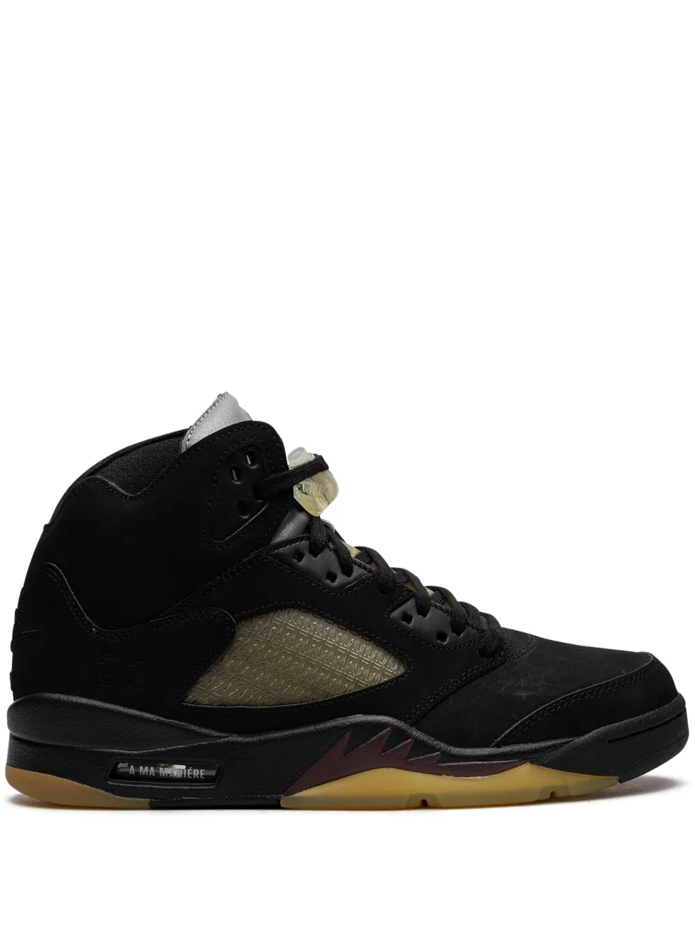 Jordan x A Ma Maniére Air Jordan 5 Black sneakers – Zwart (FD1330)