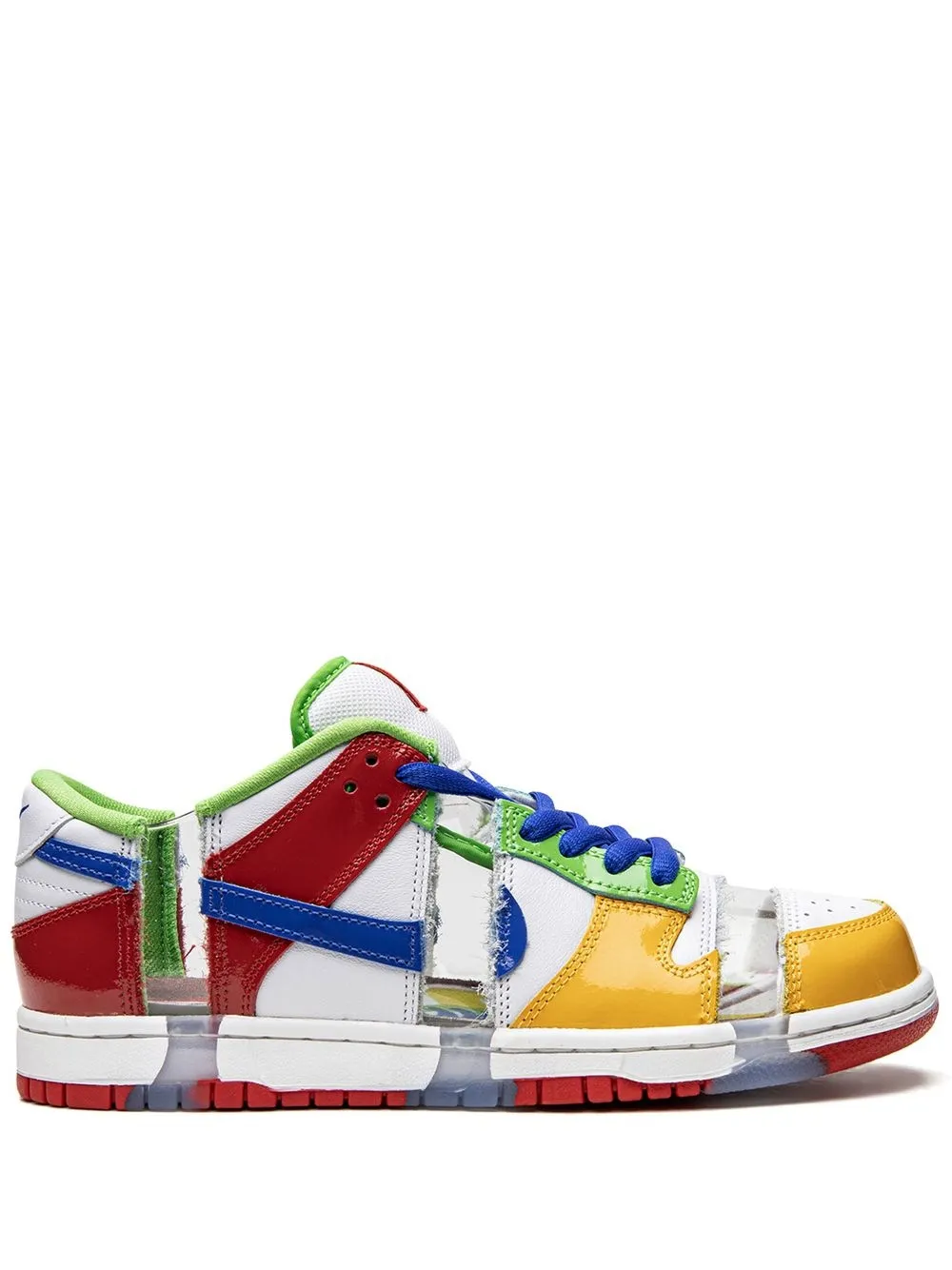 Nike x eBay SB Dunk Low Sneakers – Weiß (FD8777)