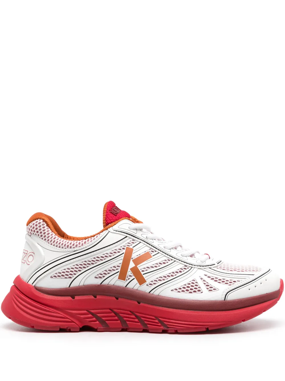 Kenzo Pace sneakers met mesh – Wit (FE55SN070F63)