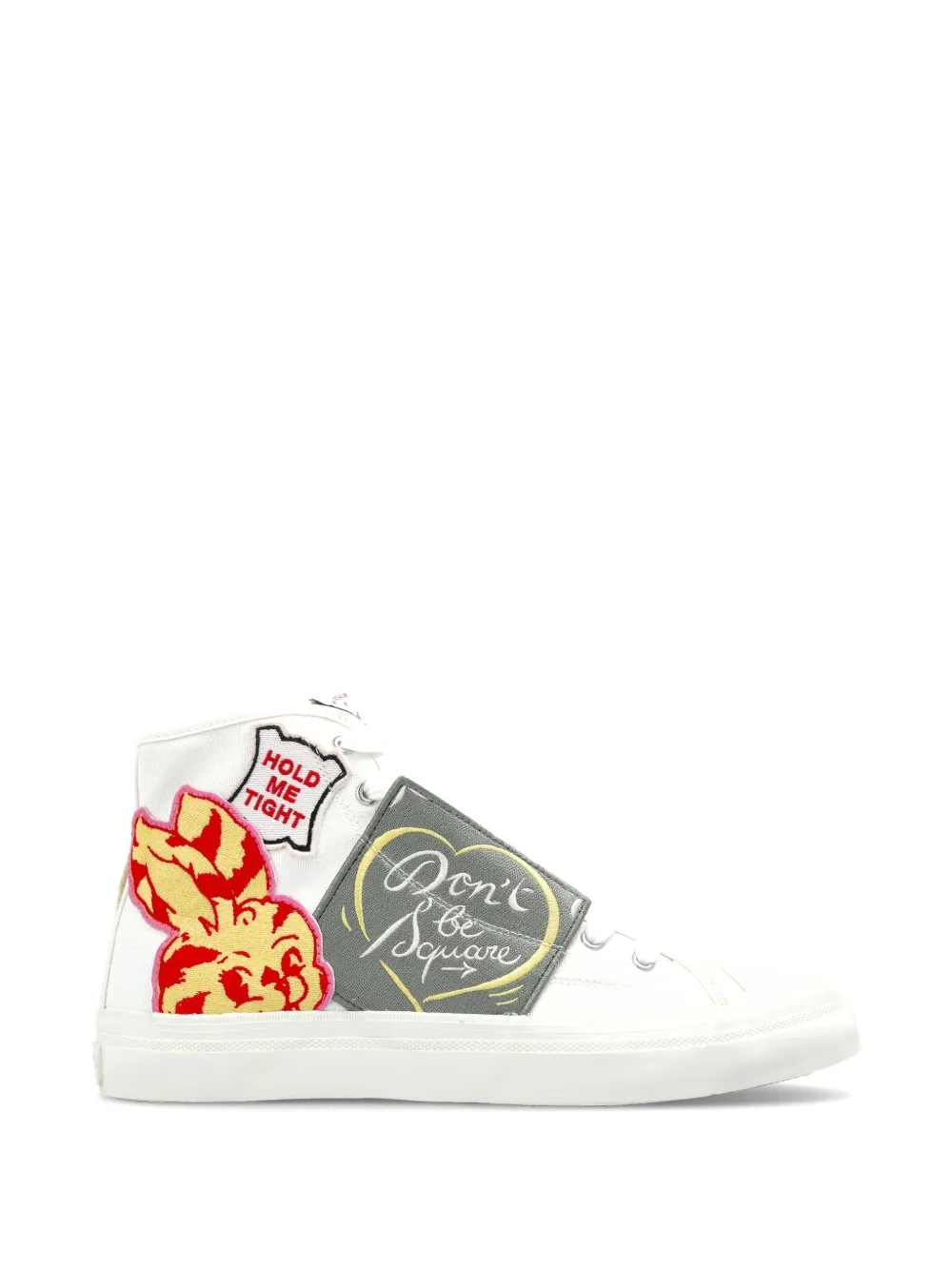 Kenzo Hoshi High-Top-Sneakers – Weiß (FG55SN027F67)