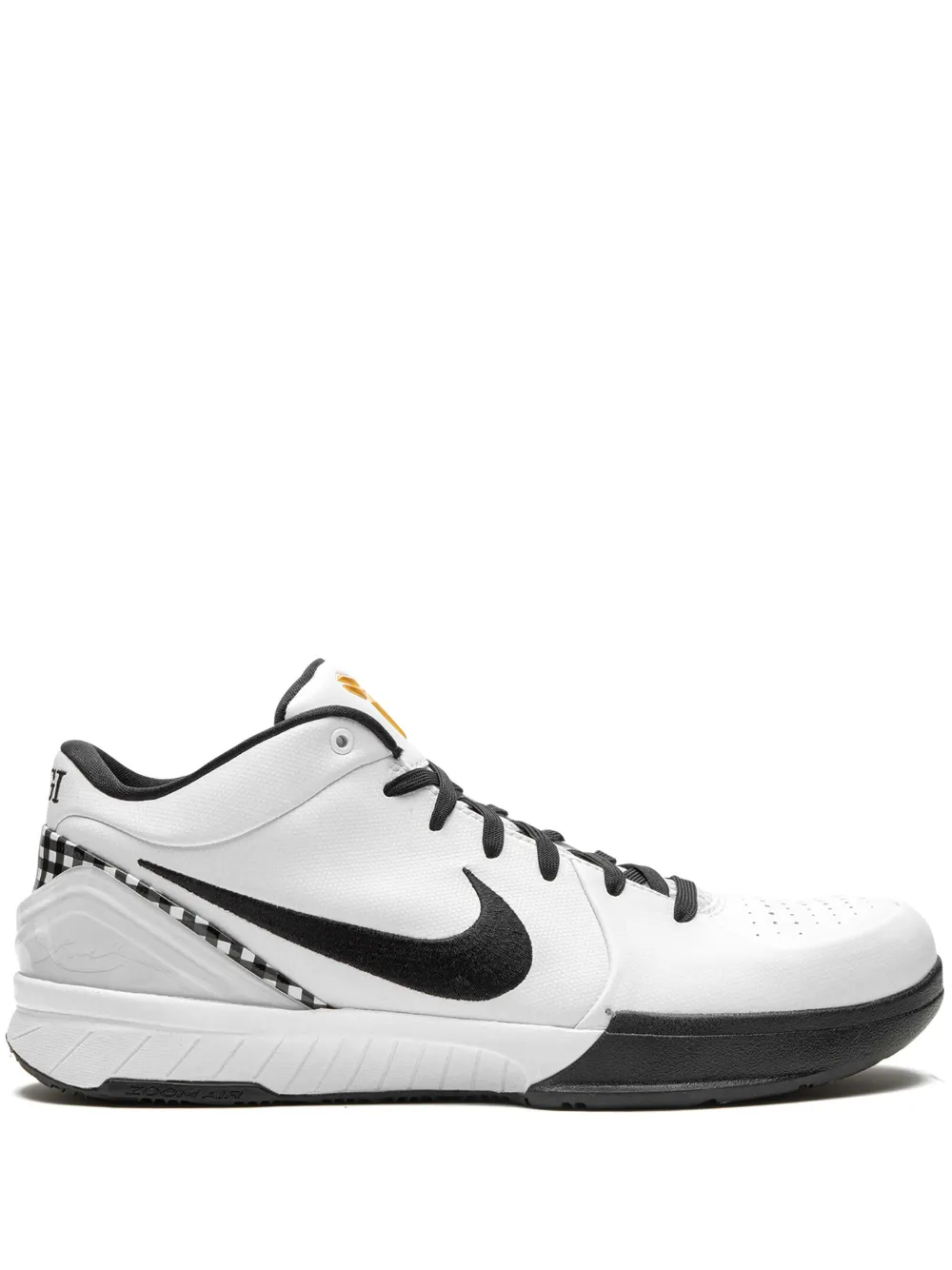 Nike Zoom Kobe 4 Protro White Gold Emerald sneakers – Wit (FJ9363)