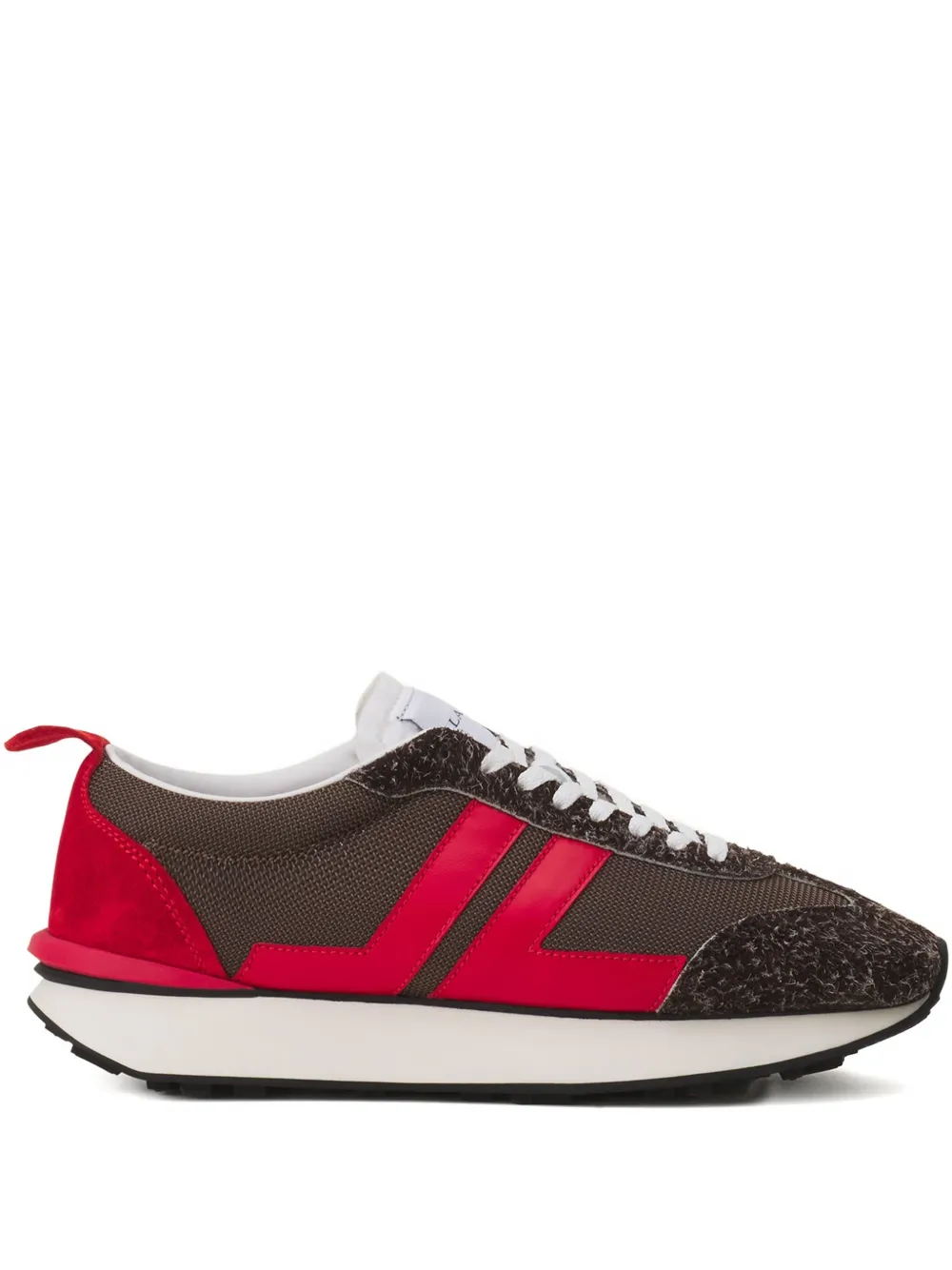 Lanvin Bumpr Sneakers mit Wildledereinsätzen – Weiß (FUSKBUMPMESHH25)
