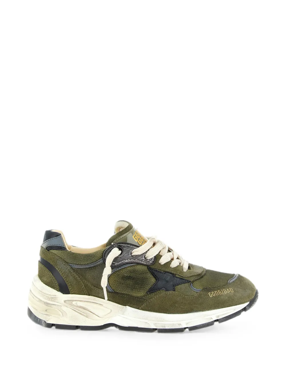 Golden Goose Running Dad Sneakers mit Sternpatch – Grün (GWF00884F005207)