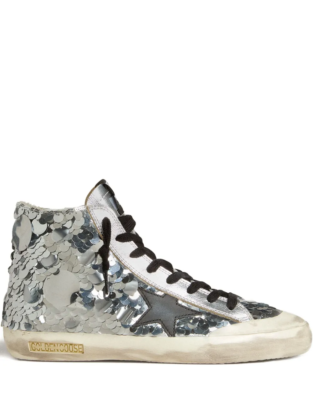 Golden Goose Francy sneakers – Zilver (GWF00910F007282)