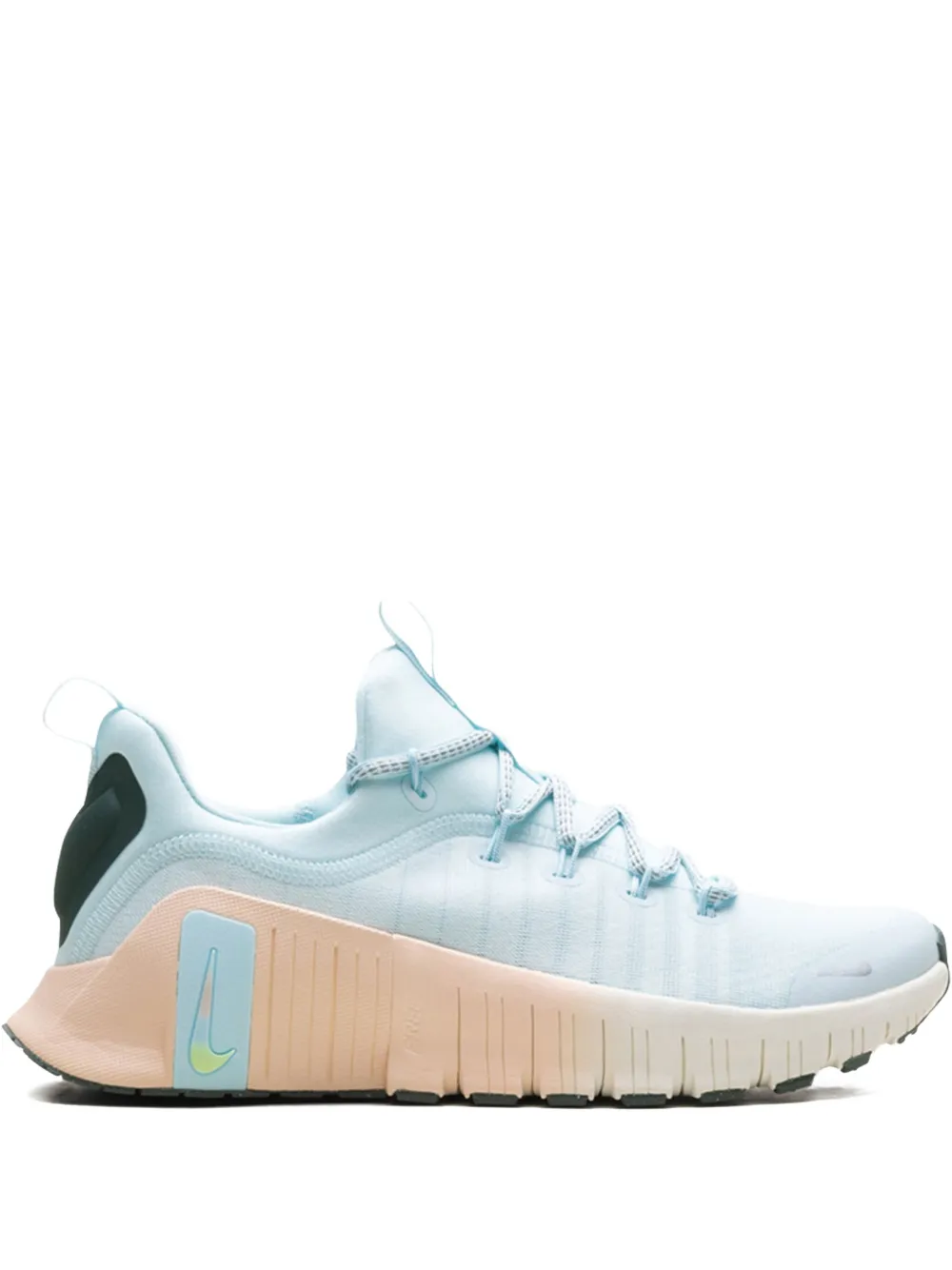 Nike Free Metcon 6 Premium Glacier Blue/Washed Coral/Vintage Green/Metallic Silver sneakers – Blauw (HV5228)