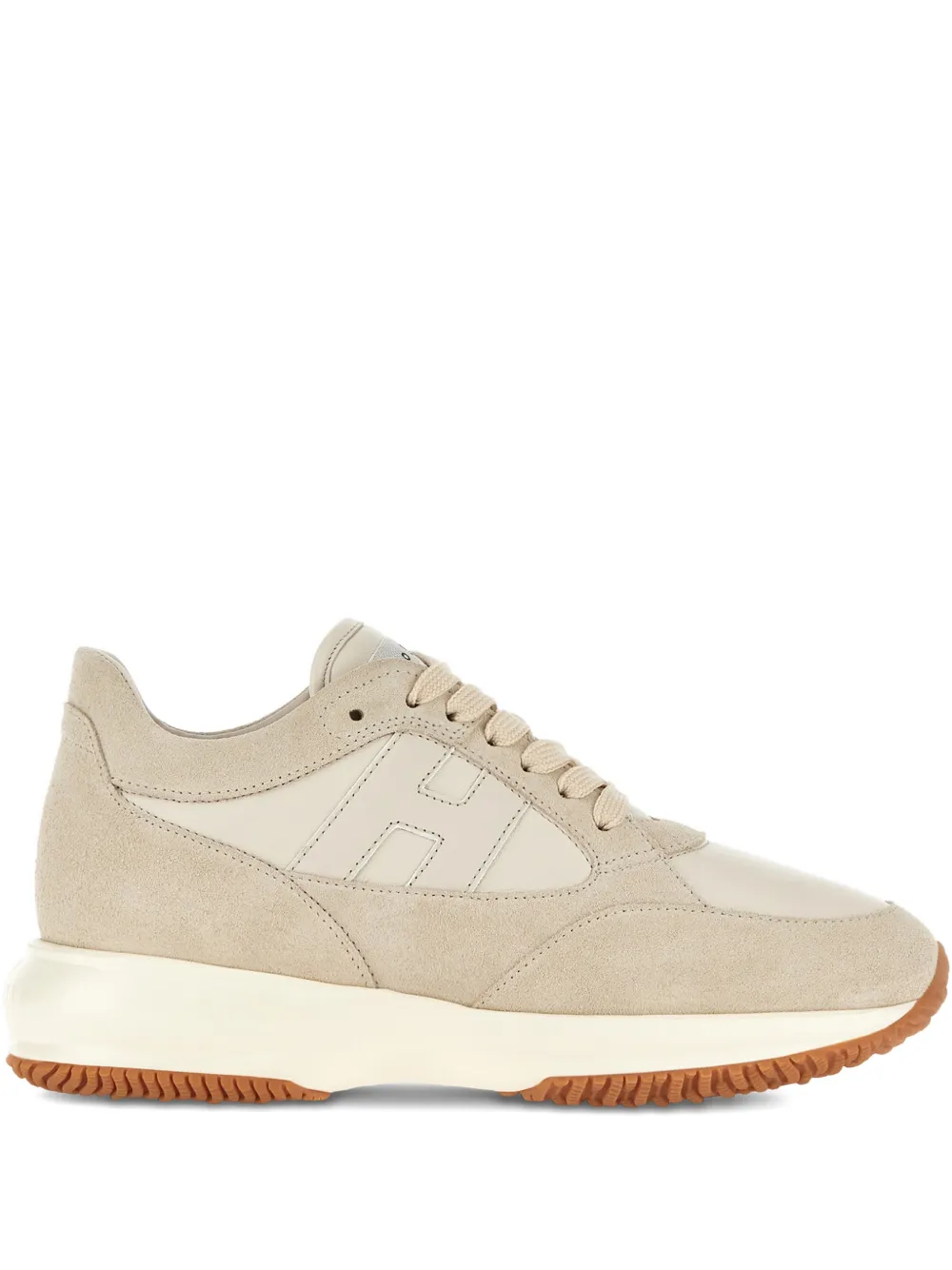 Hogan Sneakers aus Wildleder – Nude (HXW7130GC60UIT)