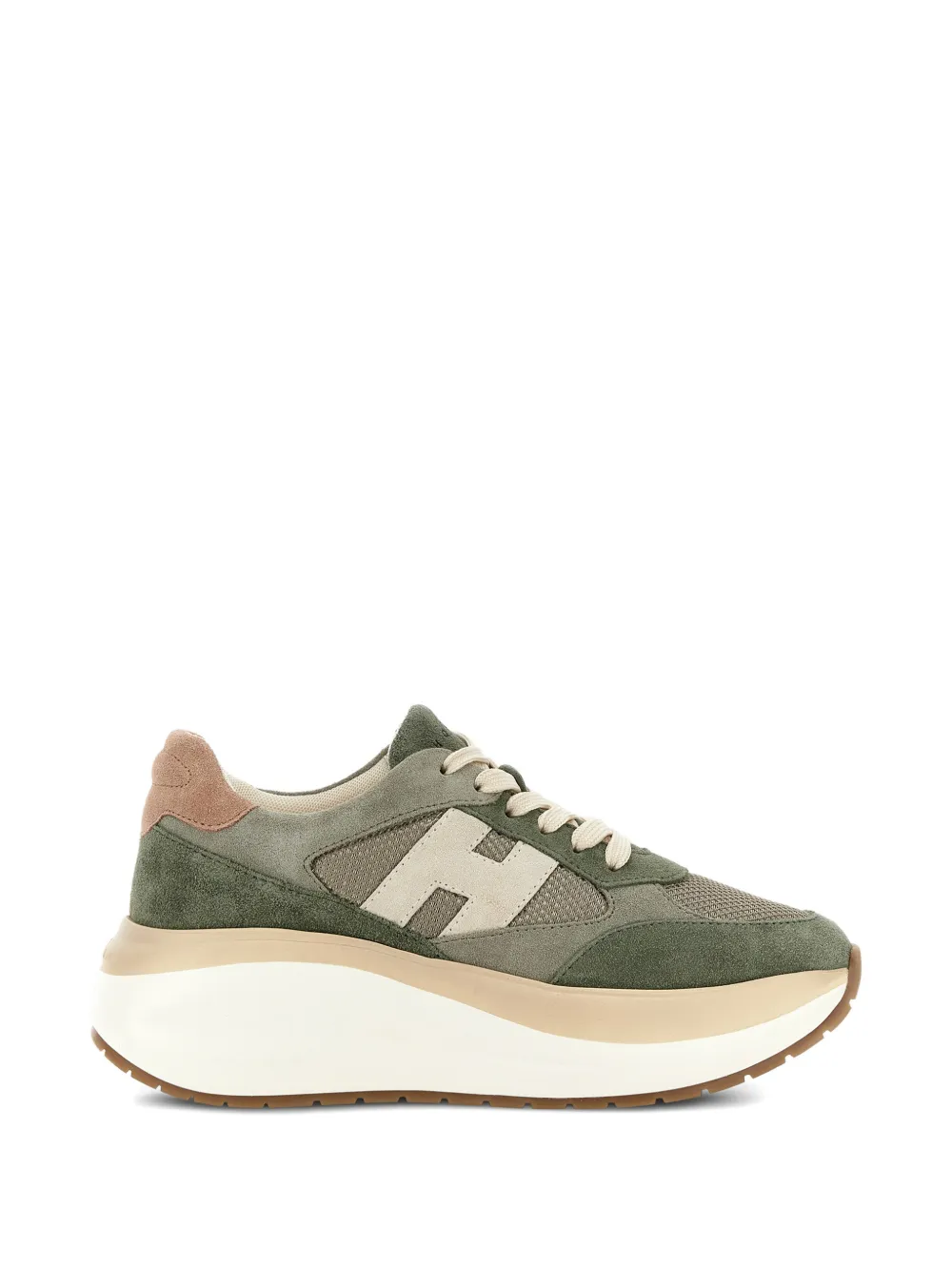 Hogan H696 chunky sneakers – Groen (HXW7140GA40V0F)