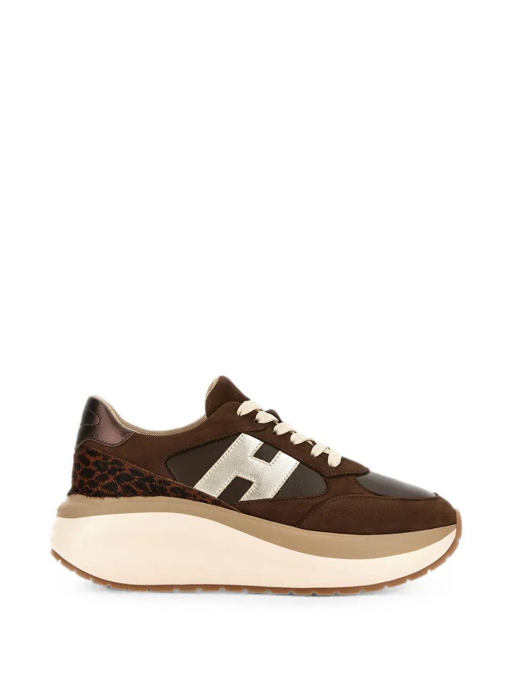 Hogan Maxi I Active sneakers – Bruin (HXW7140GA40VHL)
