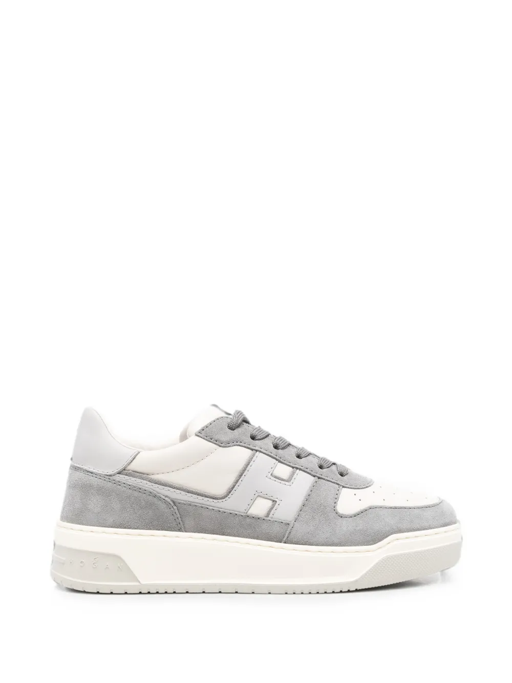 Hogan Sneakers met logopatch – Grijs (HXW7180GI00UHC)