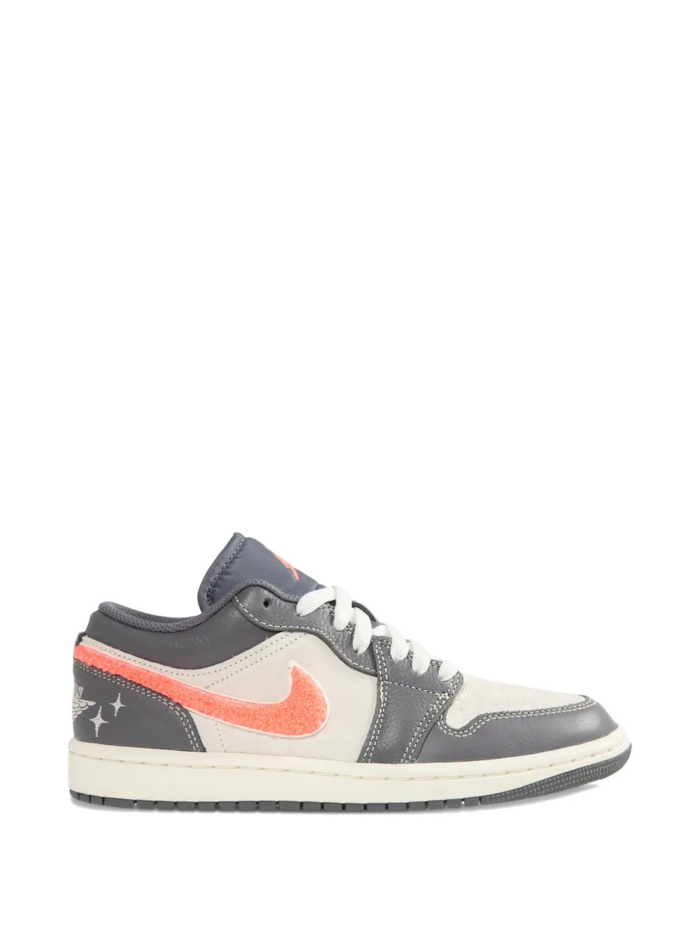 Jordan Air Jordan 1 Low sneakers met sterpatroon – Grijs (IM6565)