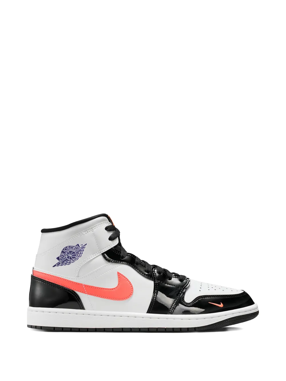 Jordan Air Jordan 1 Mid Mismatch Swoosh Sneakers – Weiß (IQ9387)