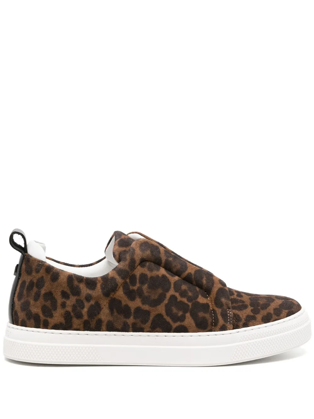 Pierre Hardy Baskets Slider Wildleder-Sneakers – Braun (JS02Z)