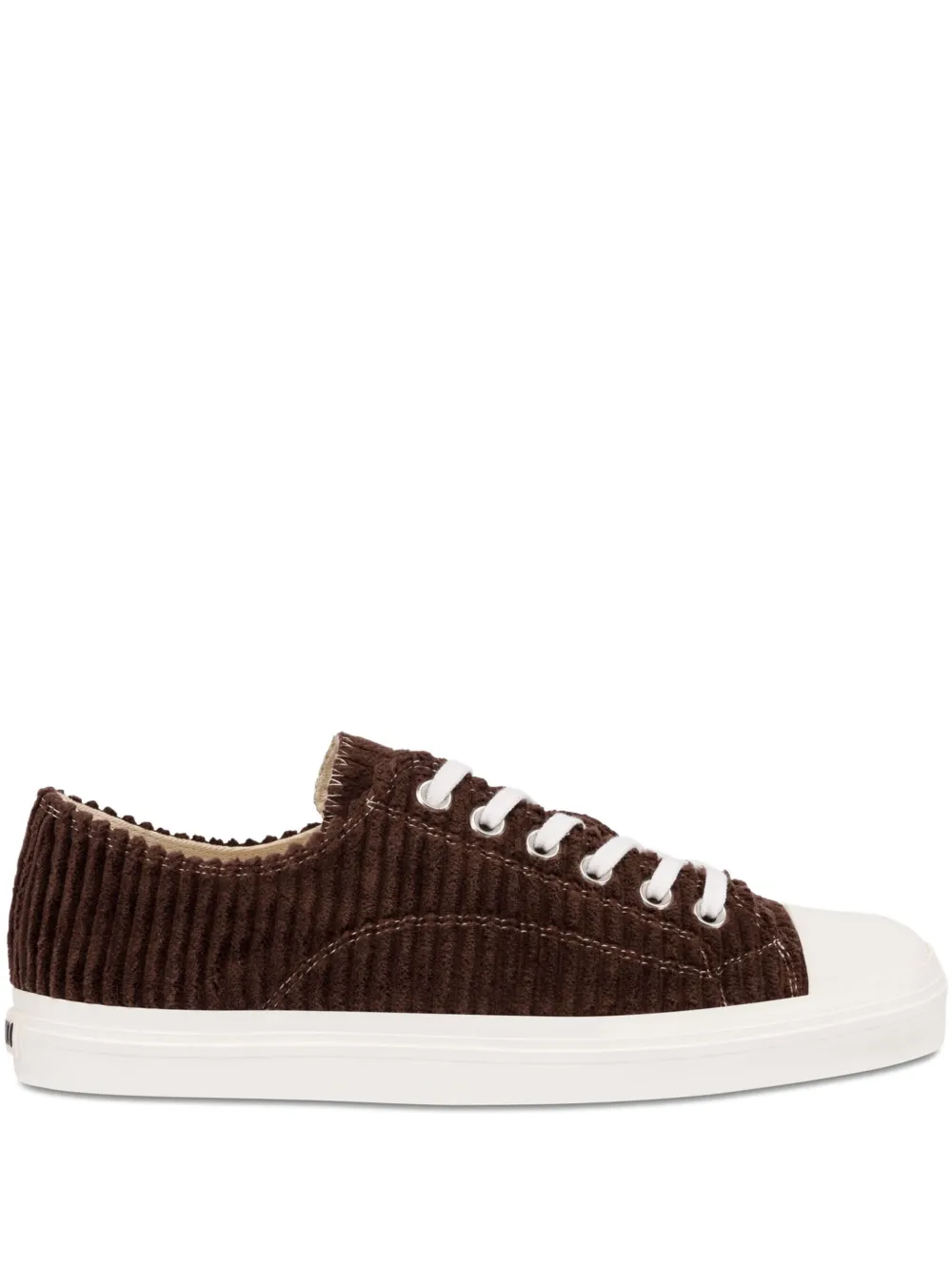 Moschino Ribfluwelen sneakers – 30A MARRONE (MB15053G0NGM0)