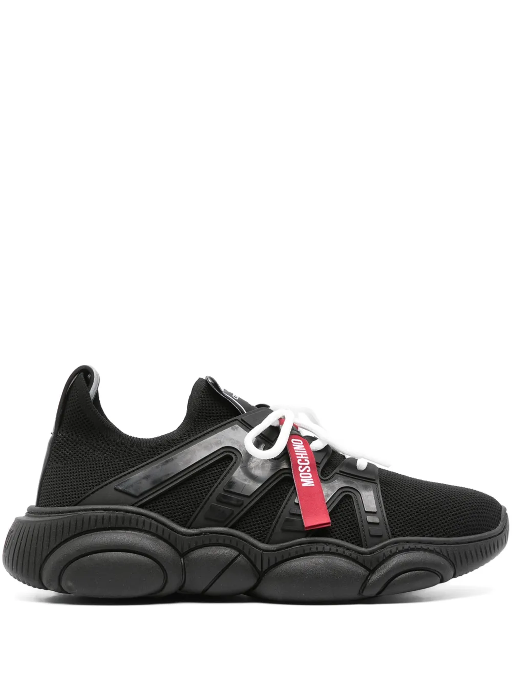 Moschino Chunky sneakers met vlakken – Zwart (MB15303G1LGL1)